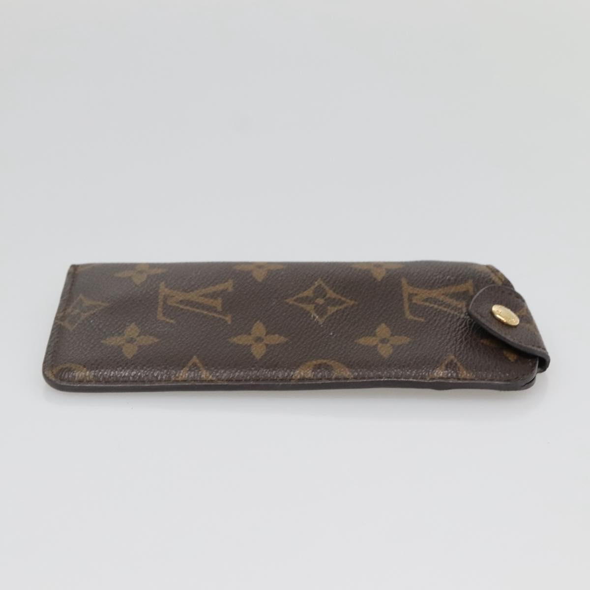 LOUIS VUITTON Monogram Etui Lunette PM Glasses Case M66545 LV Auth 142417