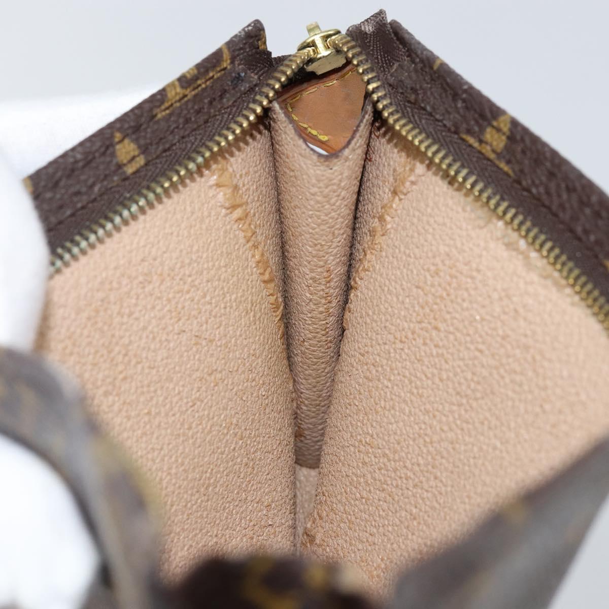 LOUIS VUITTON Monogram Bucket GM Accessory Pouch LV Auth 142423