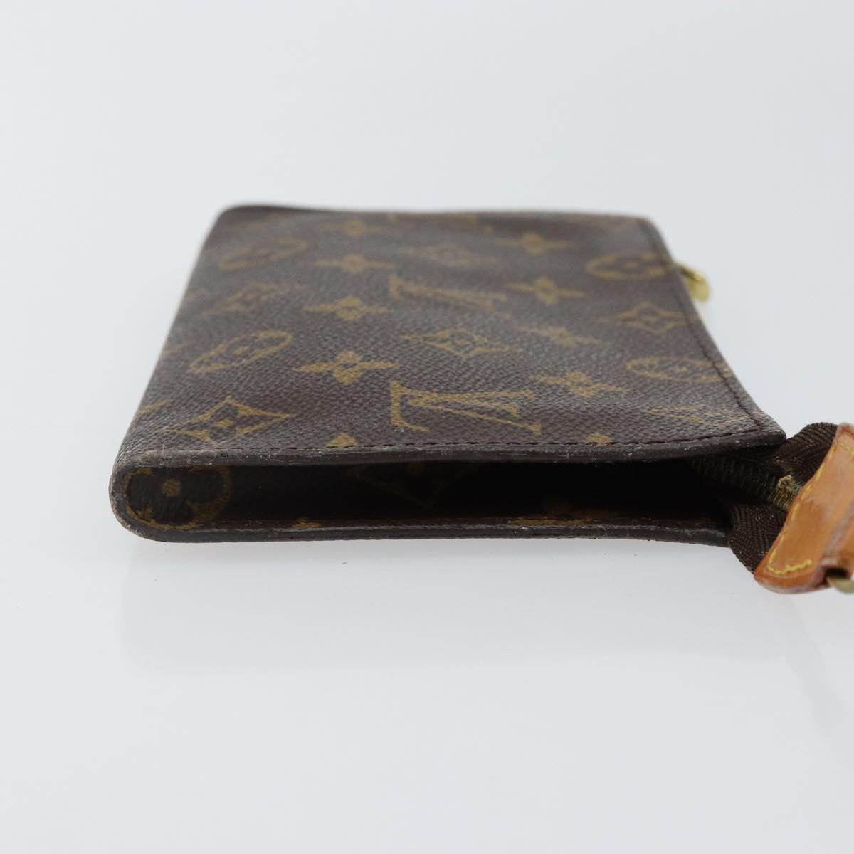 LOUIS VUITTON Monogram Bucket GM Accessory Pouch LV Auth 142423