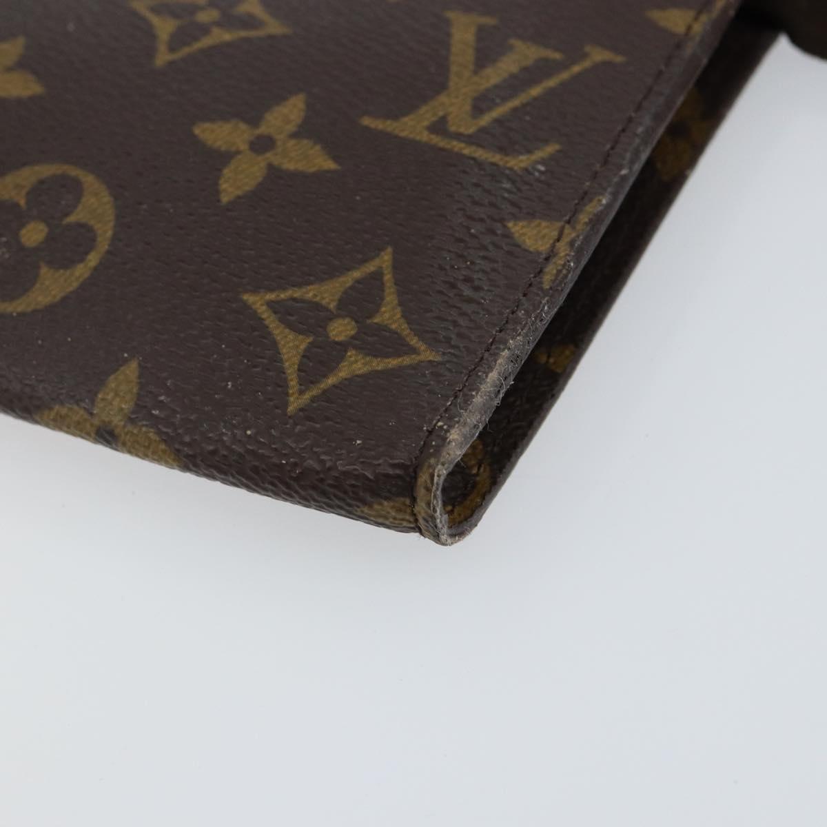 LOUIS VUITTON Monogram Bucket GM Accessory Pouch LV Auth 142423