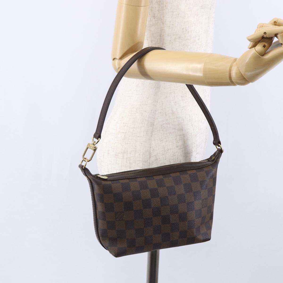 LOUIS VUITTON Damier Ebene Illovo PM Shoulder Bag N51996 LV Auth 142456