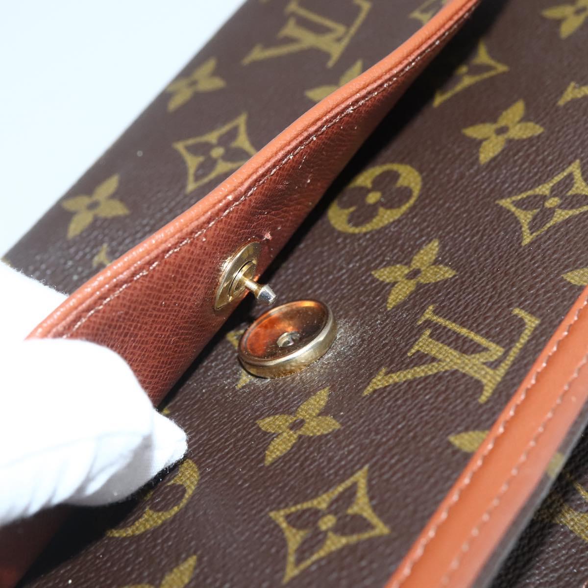 LOUIS VUITTON Monogram Pochette Dam PM Clutch Bag M51812 LV Auth 142458