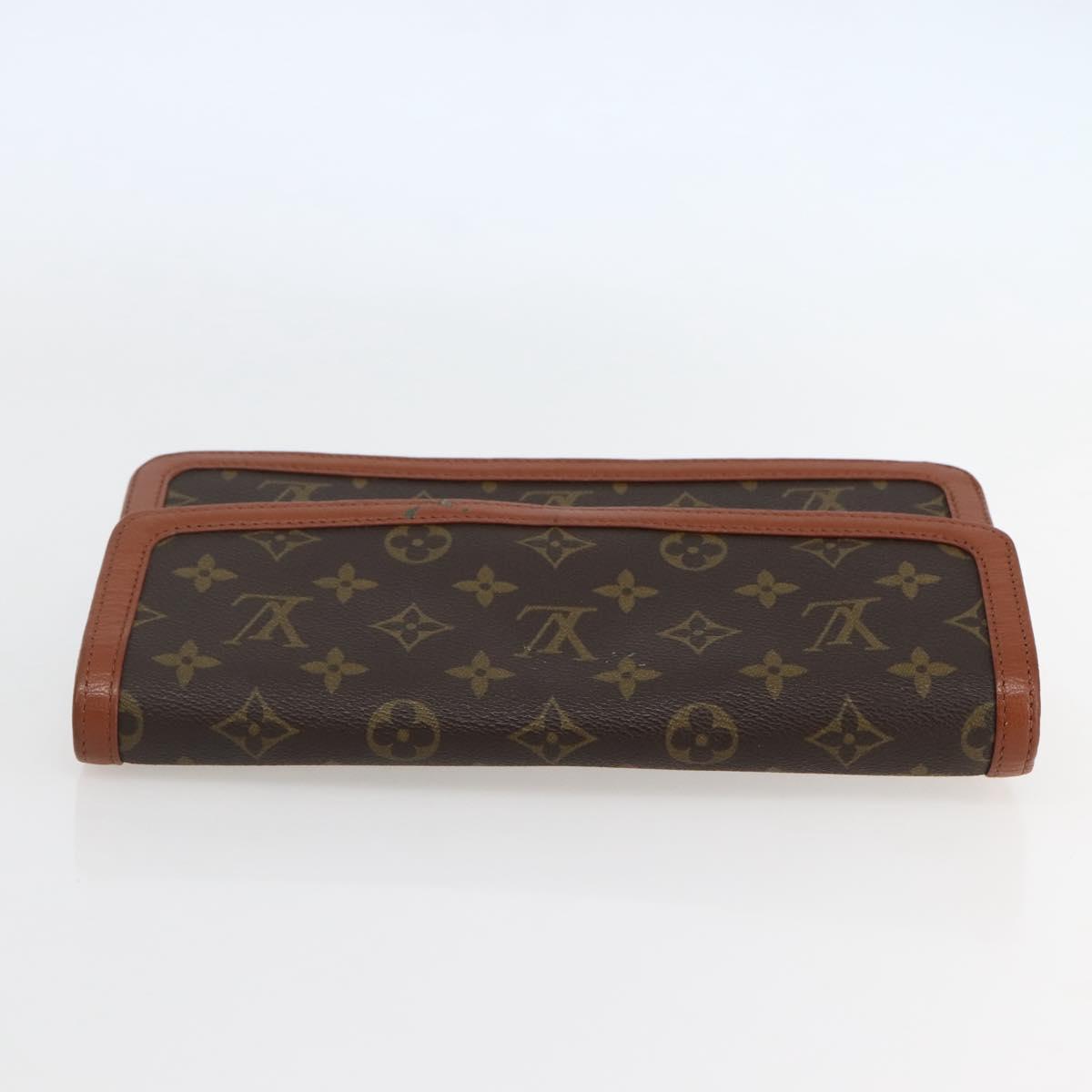 LOUIS VUITTON Monogram Pochette Dam PM Clutch Bag M51812 LV Auth 142458