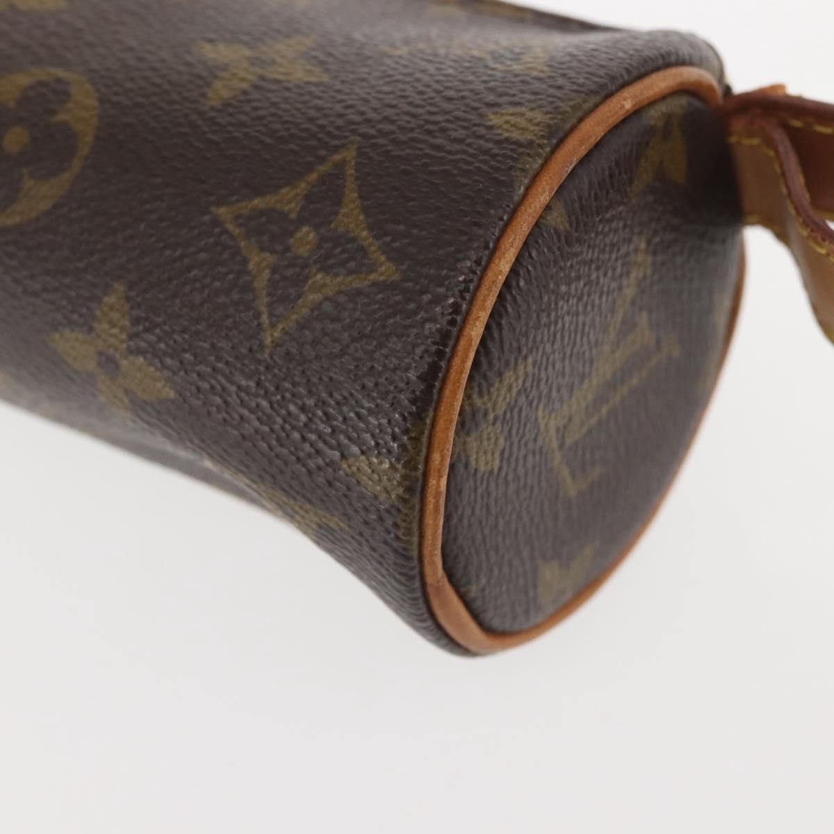 LOUIS VUITTON Monogram Trousse Rondo Pouch M47630 LV Auth 142463