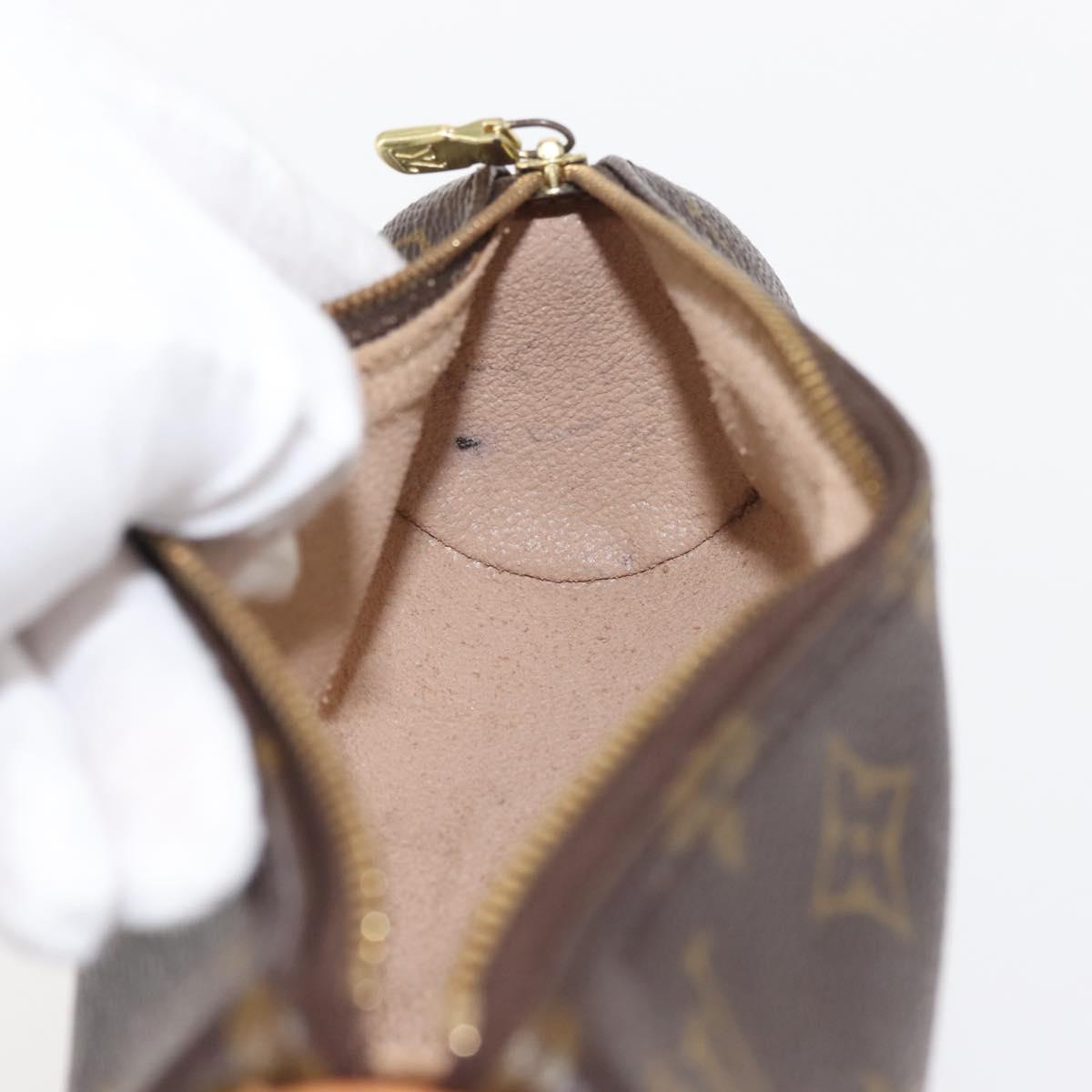 LOUIS VUITTON Monogram Trousse Rondo Pouch M47630 LV Auth 142463
