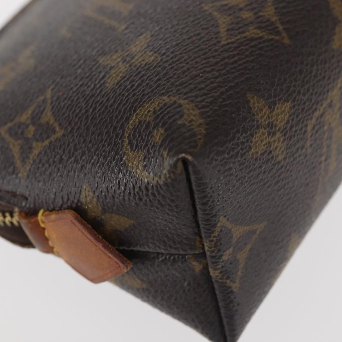 LOUIS VUITTON Monogram Pochette Cosmetic PM Pouch M43998 LV Auth 142464