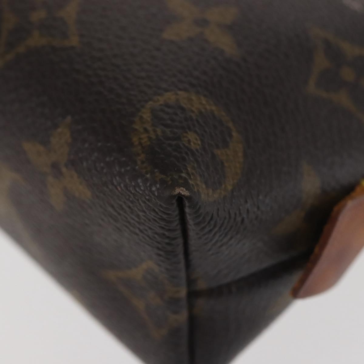 LOUIS VUITTON Monogram Pochette Cosmetic PM Pouch M43998 LV Auth 142464