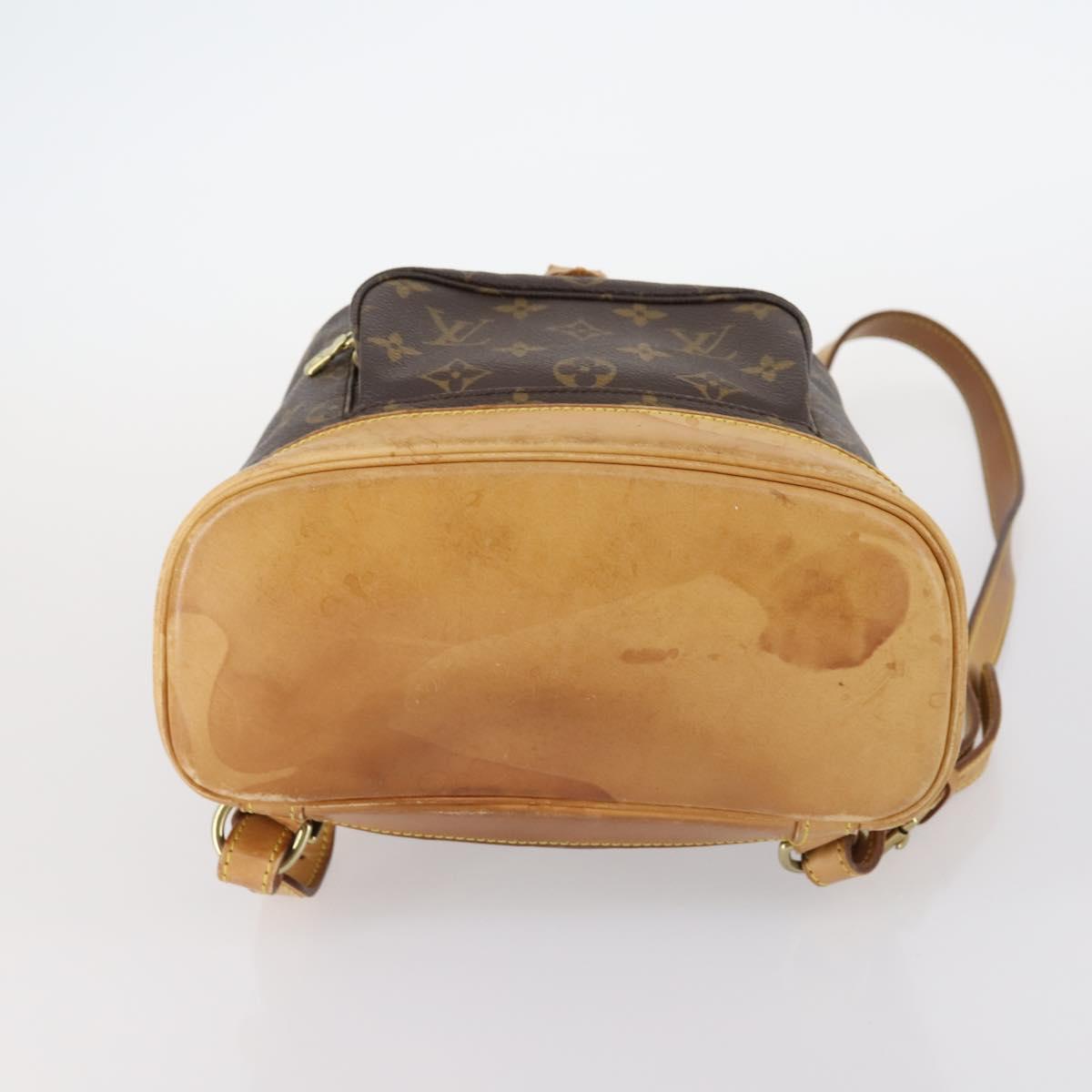 LOUIS VUITTON Monogram Montsouris MM Backpack M51136 LV Auth 142466