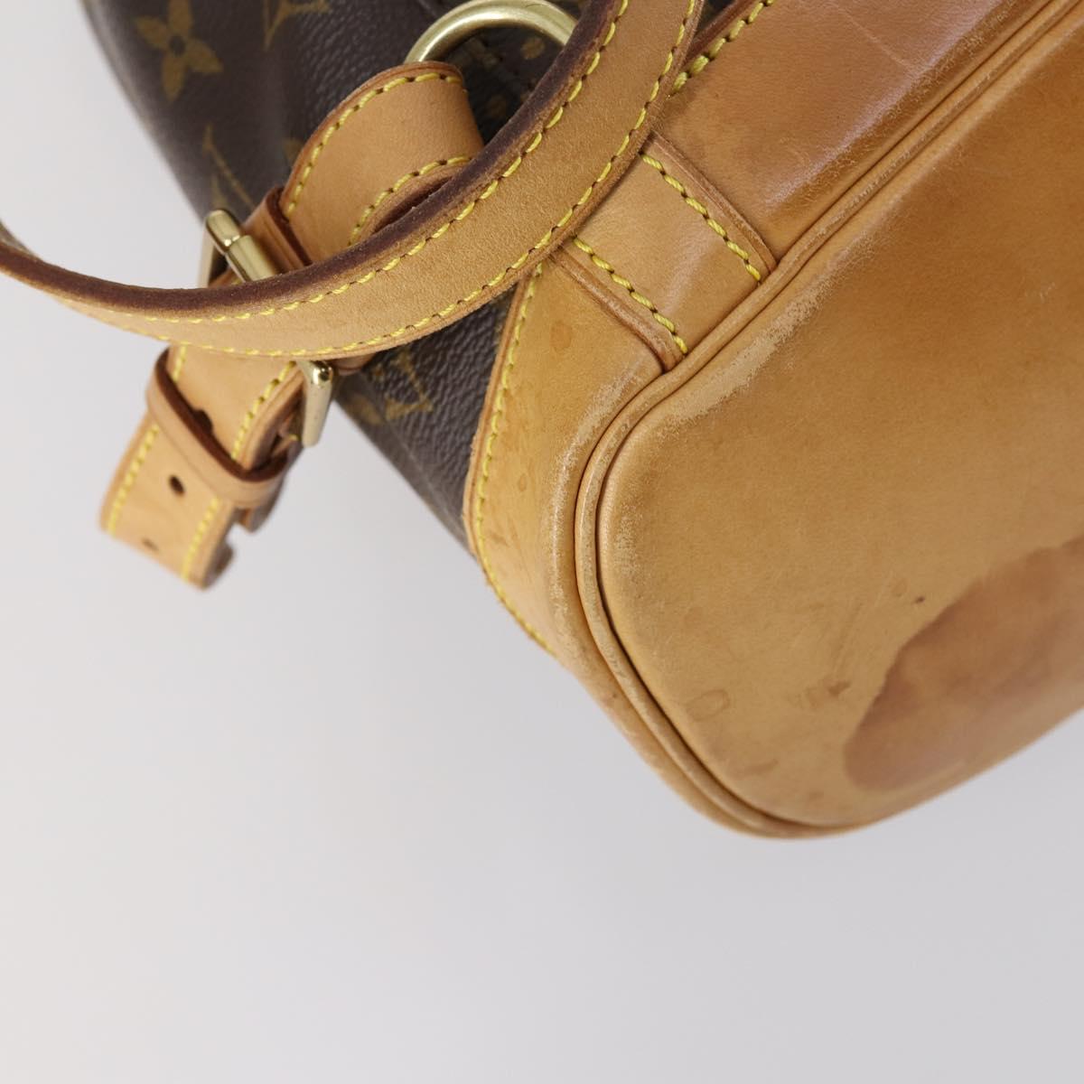 LOUIS VUITTON Monogram Montsouris MM Backpack M51136 LV Auth 142466