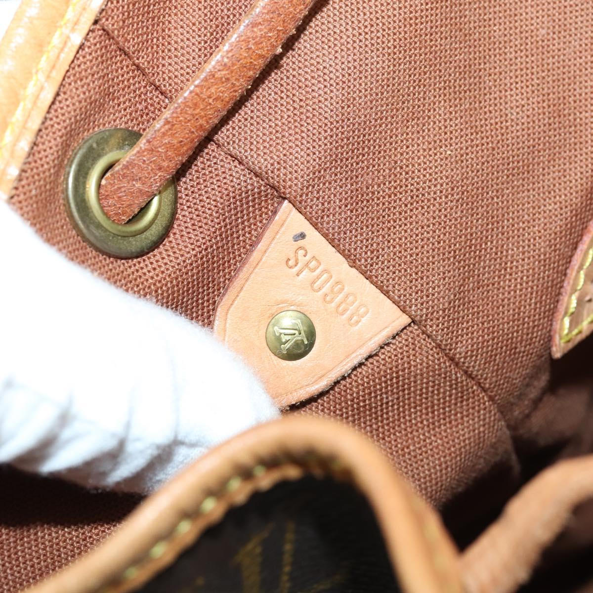 LOUIS VUITTON Monogram Montsouris MM Backpack M51136 LV Auth 142466