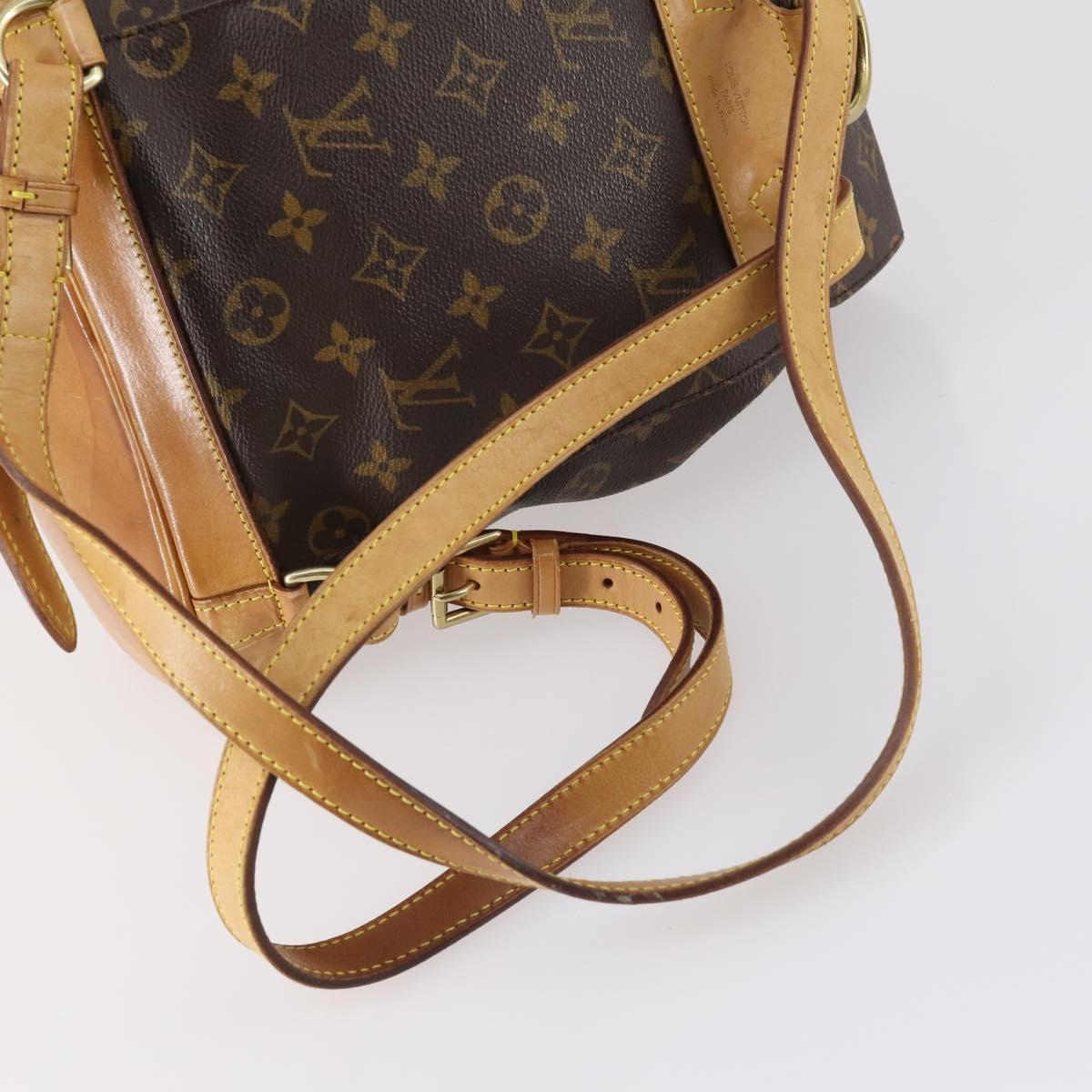 LOUIS VUITTON Monogram Montsouris MM Backpack M51136 LV Auth 142466