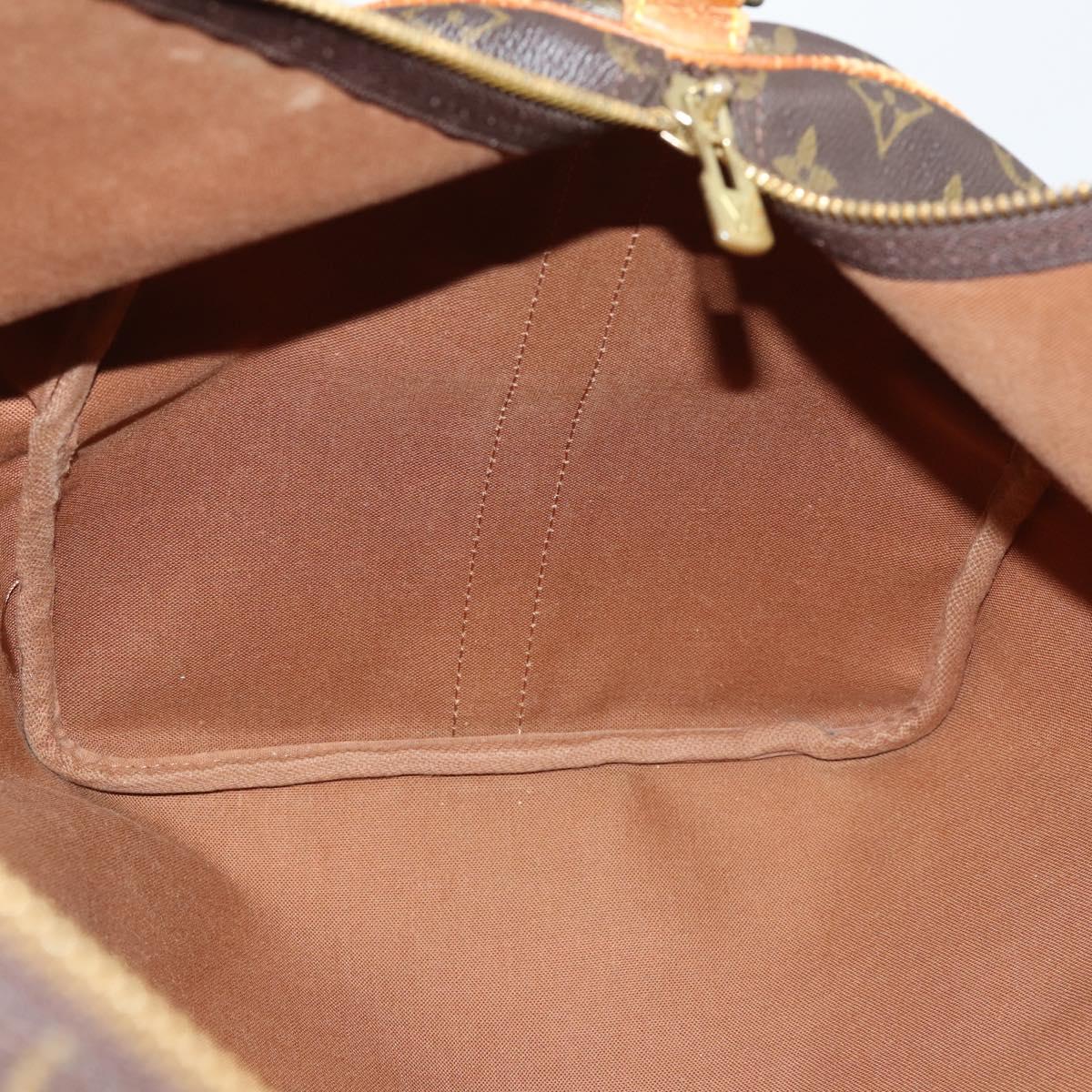 LOUIS VUITTON Monogram Keepall Bandouliere 55 Boston Bag M41414 LV Auth 142469