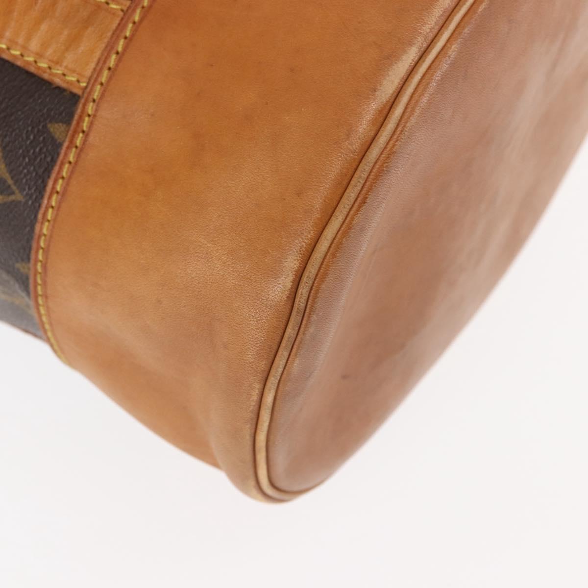 LOUIS VUITTON Monogram Randonnee GM Shoulder Bag M42244 LV Auth 142470