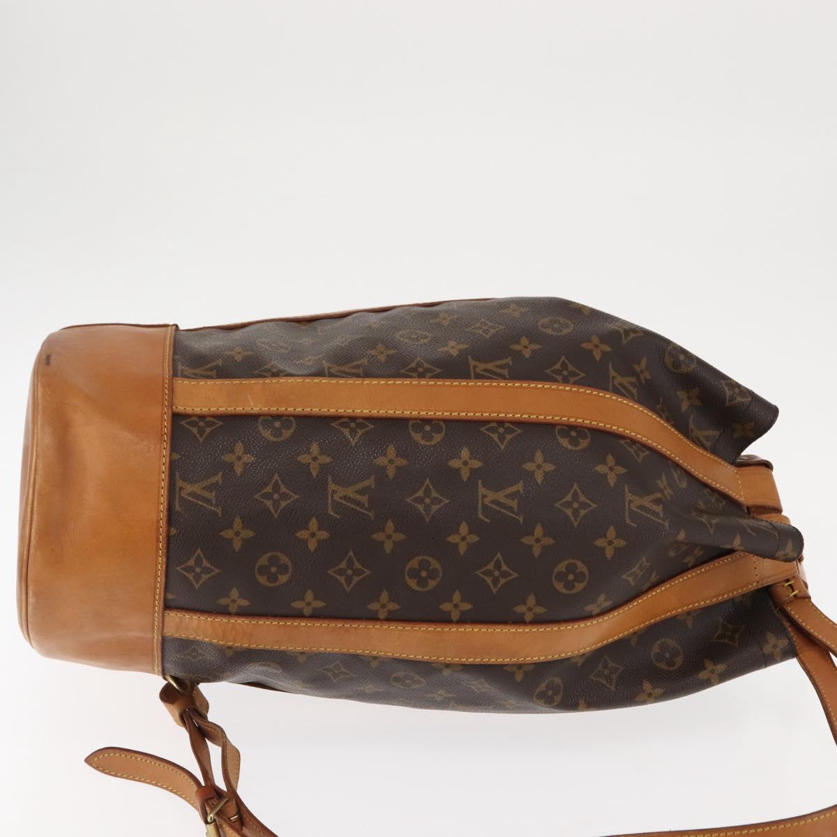 LOUIS VUITTON Monogram Randonnee GM Shoulder Bag M42244 LV Auth 142470