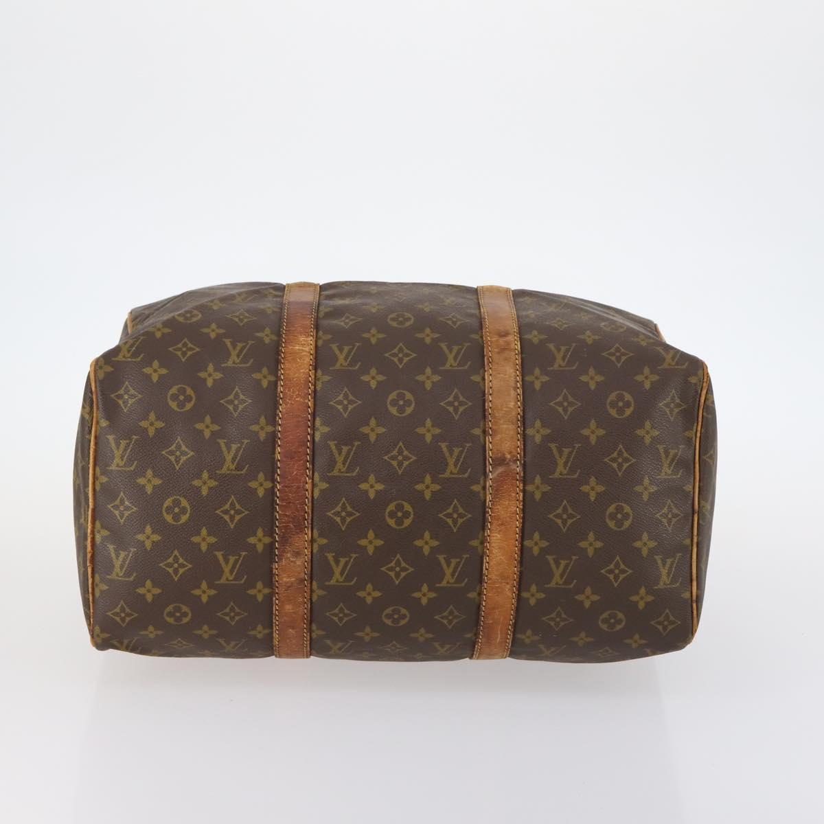 LOUIS VUITTON Monogram Sac Souple 45 Boston Bag M41624 LV Auth 142475