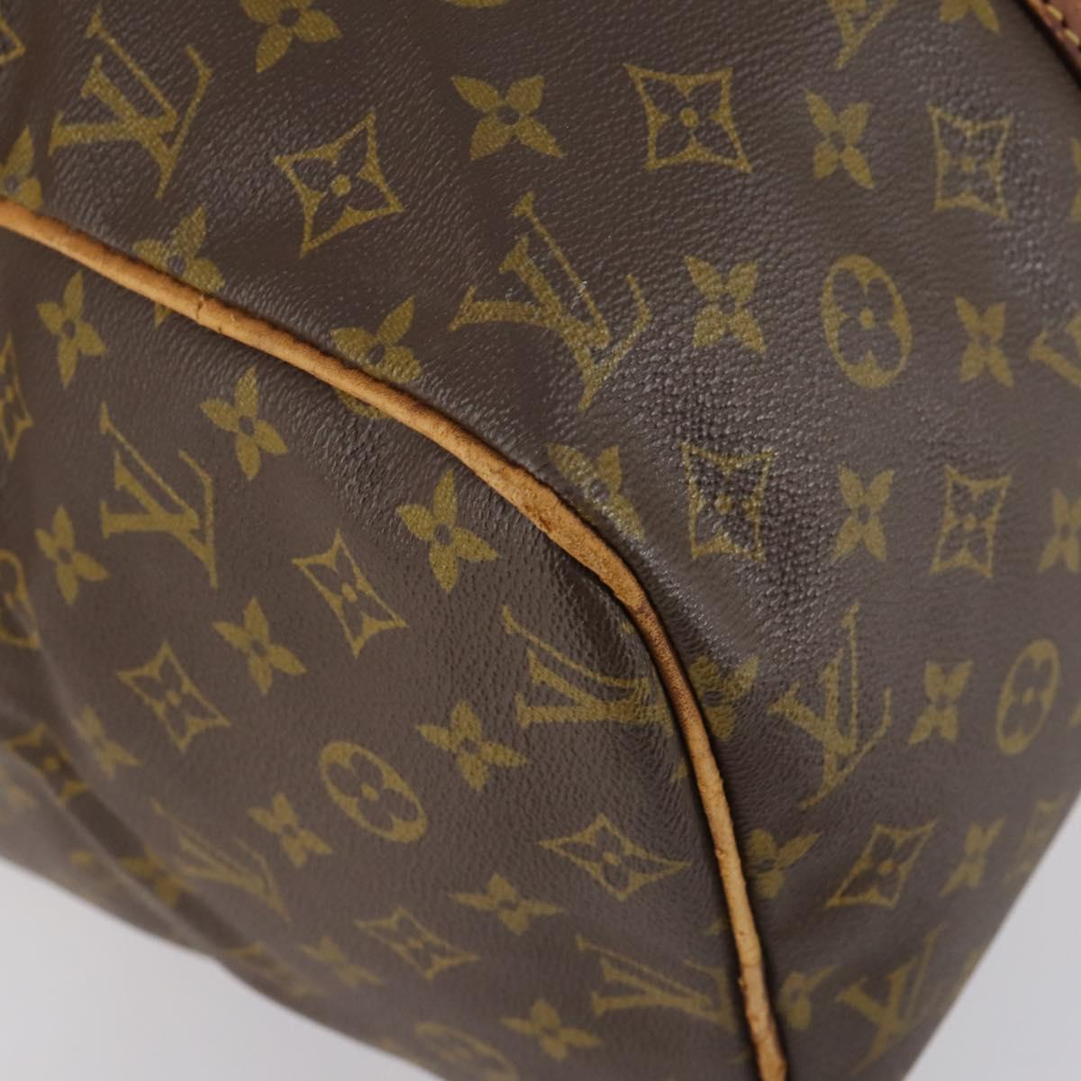 LOUIS VUITTON Monogram Sac Souple 45 Boston Bag M41624 LV Auth 142475