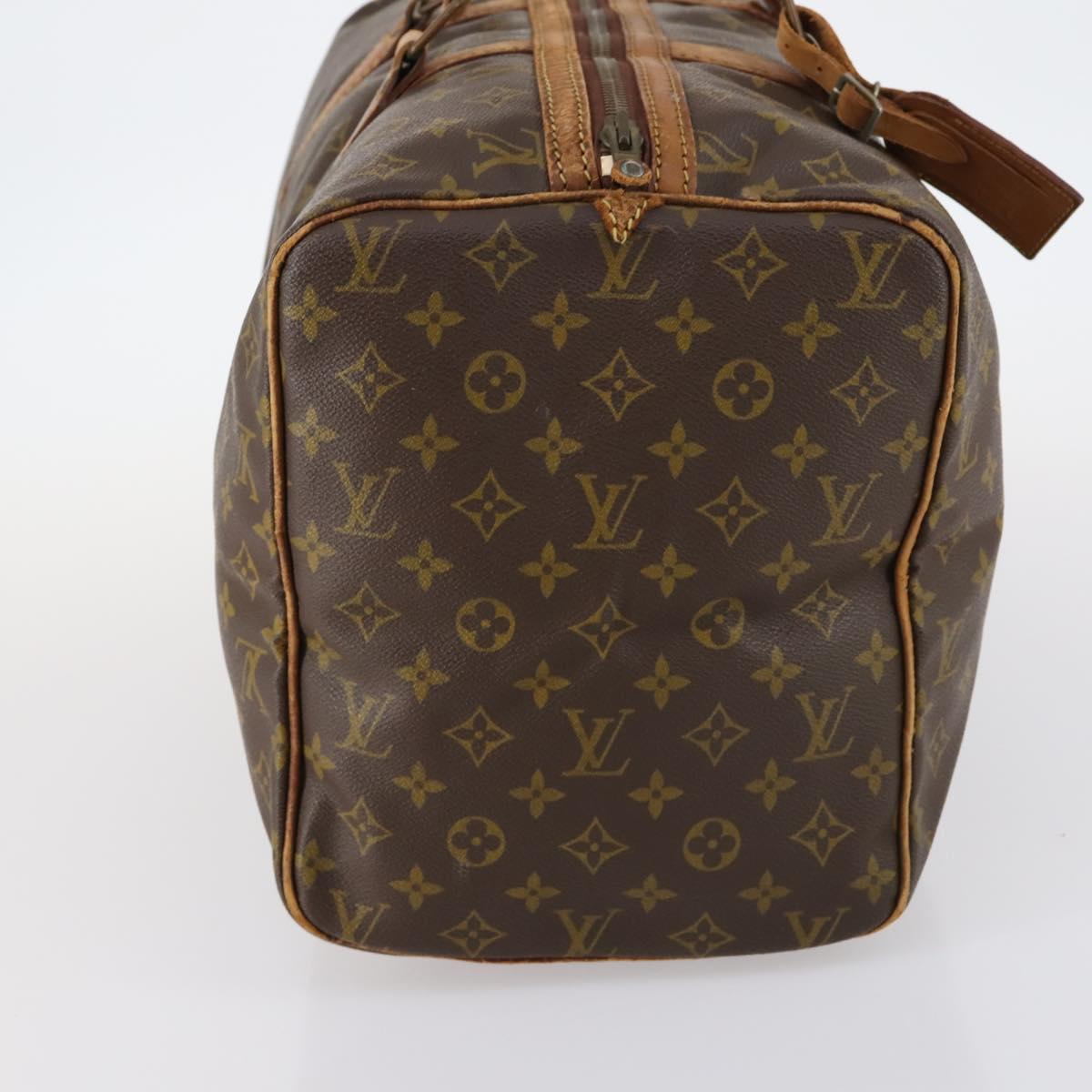 LOUIS VUITTON Monogram Sac Souple 45 Boston Bag M41624 LV Auth 142475
