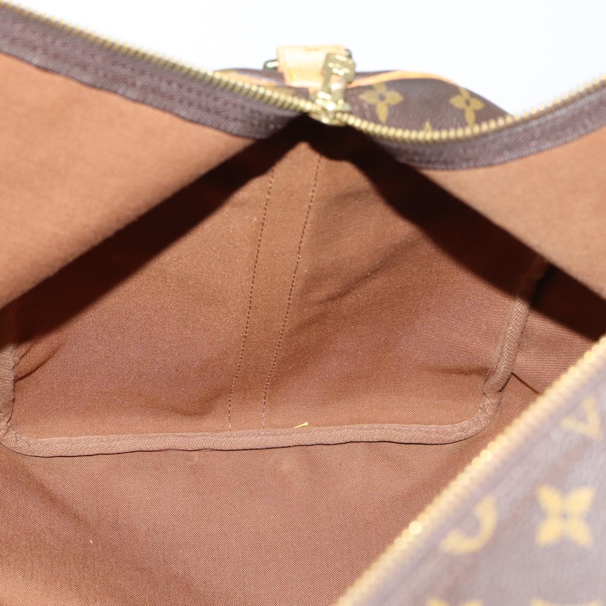 LOUIS VUITTON Monogram Keepall Bandouliere 60 Boston Bag M41412 LV Auth 142476