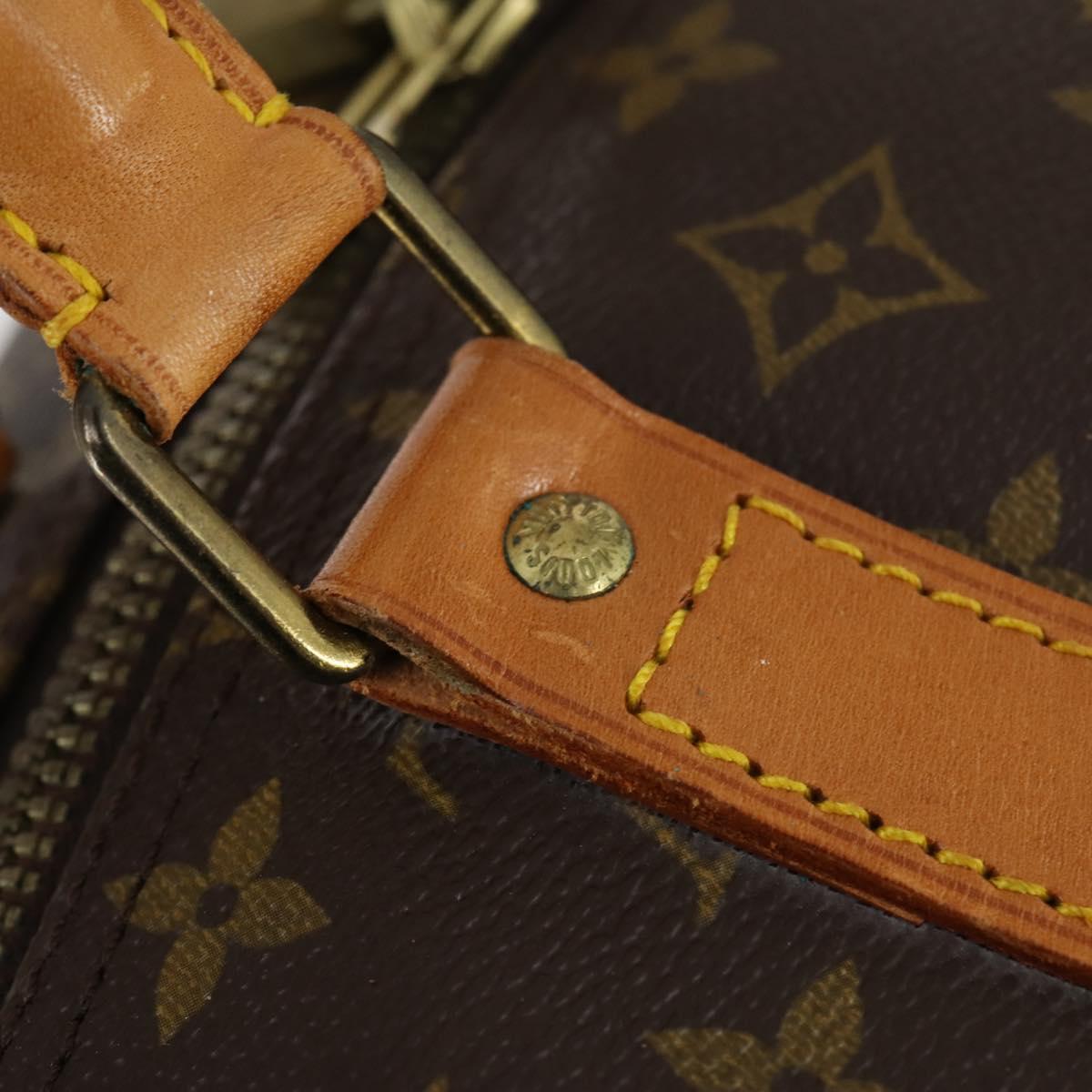 LOUIS VUITTON Monogram Keepall 60 Boston Bag M41422 LV Auth 142477