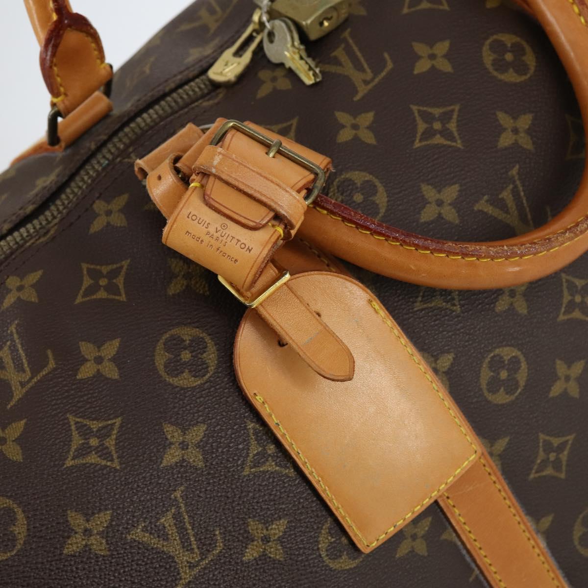 LOUIS VUITTON Monogram Keepall 60 Boston Bag M41422 LV Auth 142477