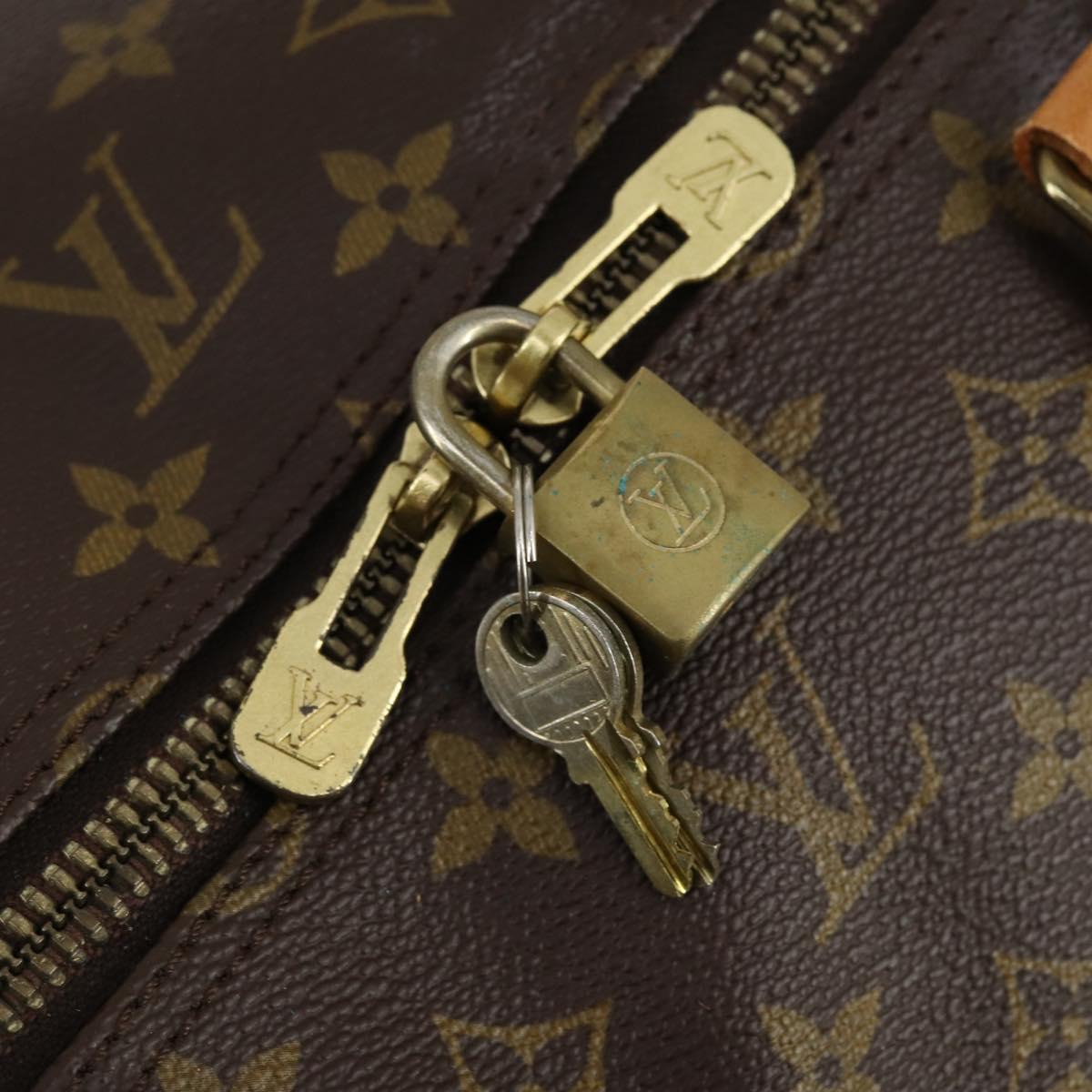 LOUIS VUITTON Monogram Keepall 60 Boston Bag M41422 LV Auth 142477