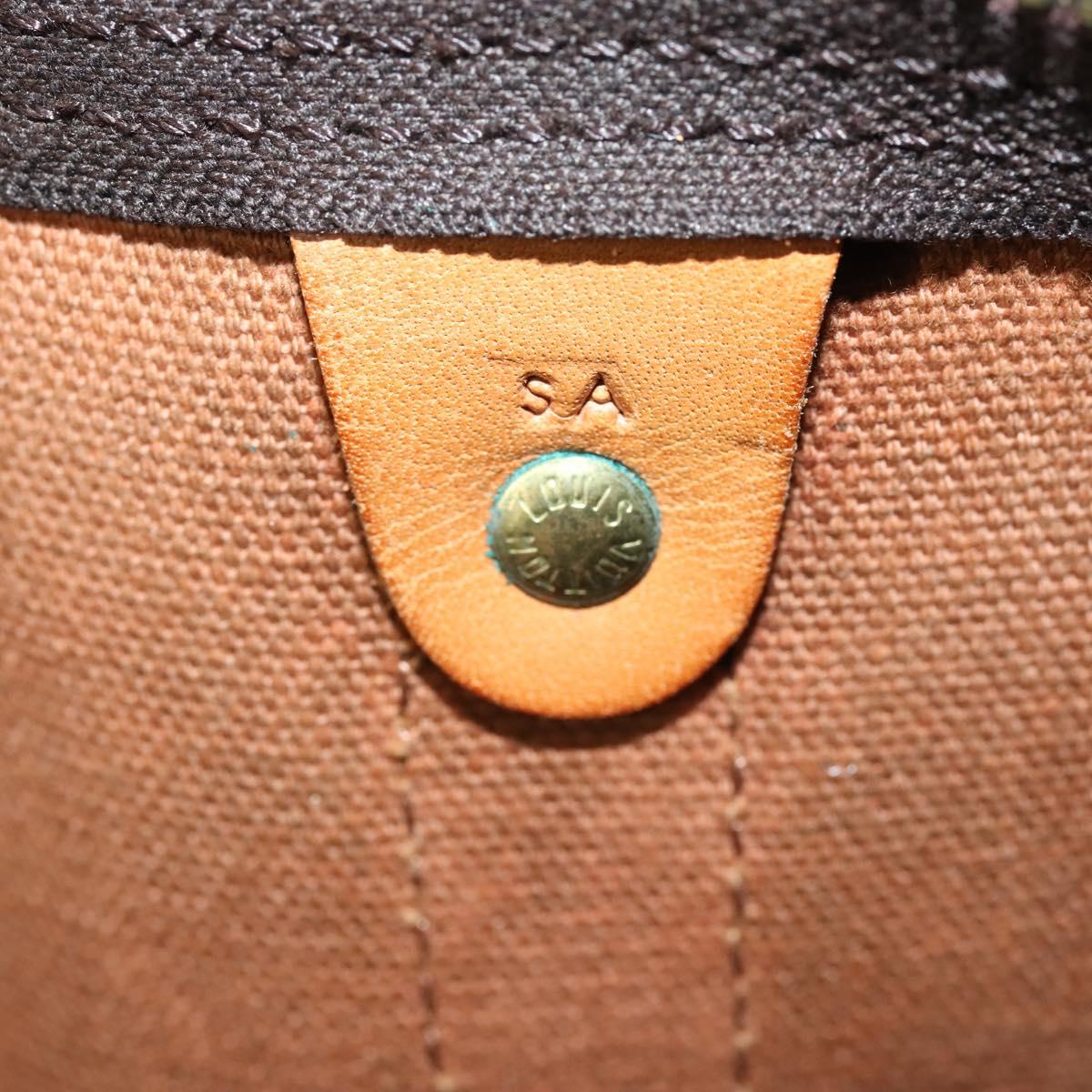 LOUIS VUITTON Monogram Keepall 60 Boston Bag M41422 LV Auth 142477