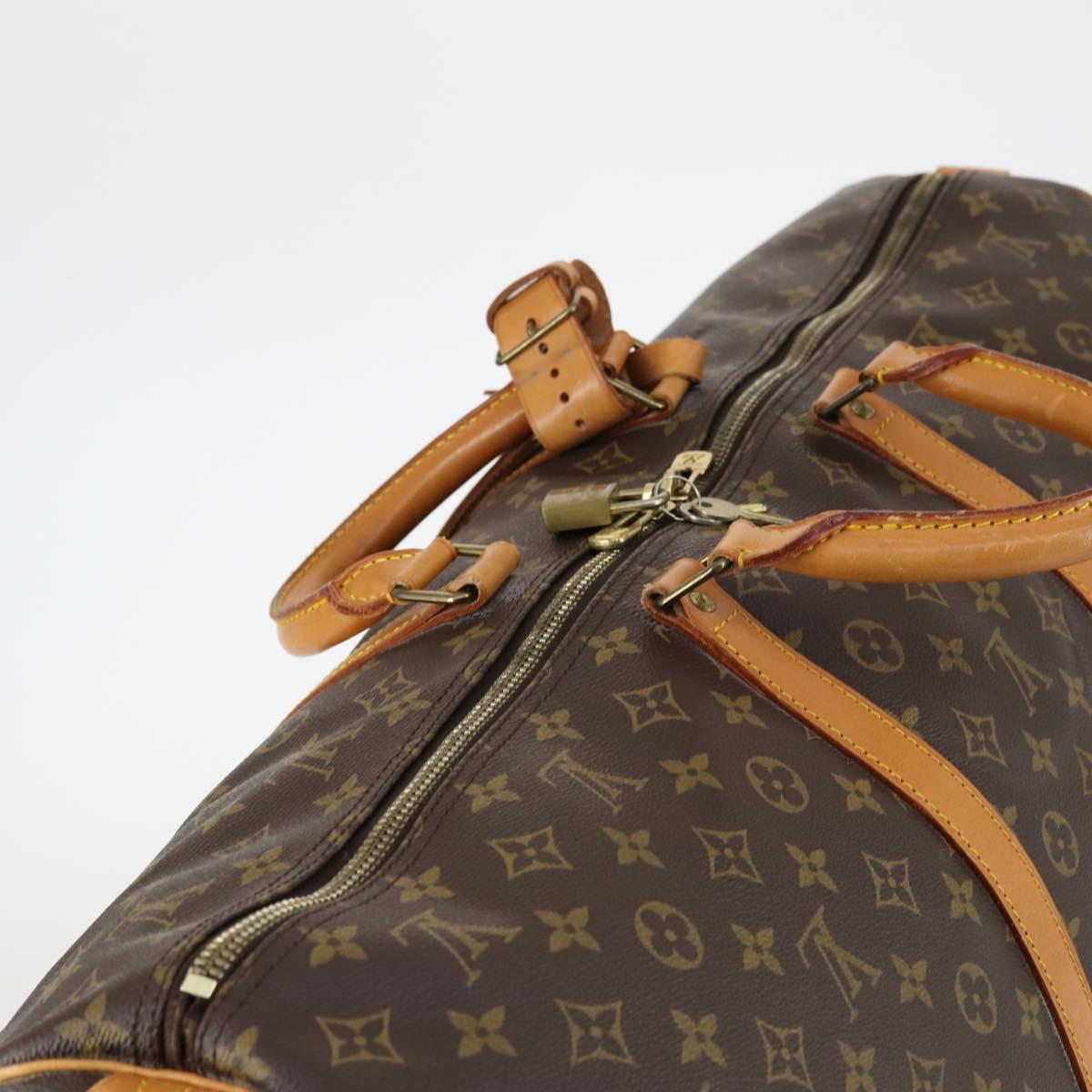 LOUIS VUITTON Monogram Keepall 60 Boston Bag M41422 LV Auth 142477