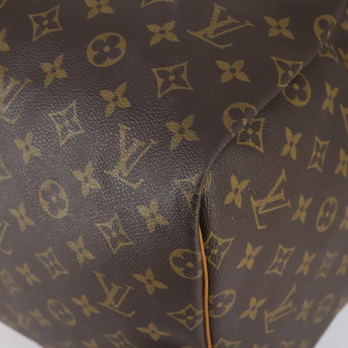 LOUIS VUITTON Monogram Keepall 55 Boston Bag M41424 LV Auth 142478
