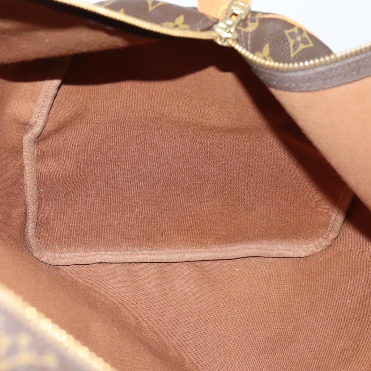 LOUIS VUITTON Monogram Keepall 55 Boston Bag M41424 LV Auth 142478