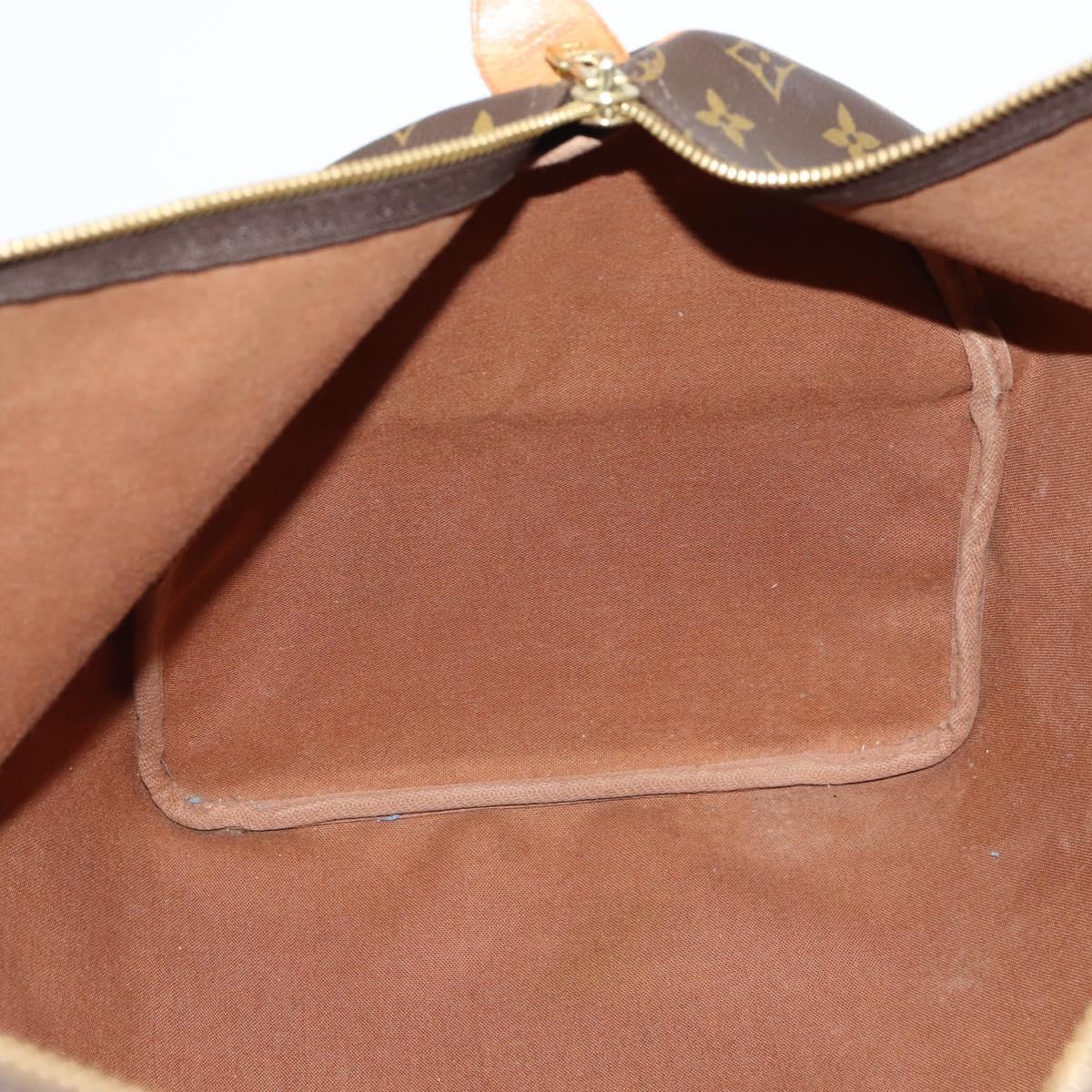 LOUIS VUITTON Monogram Keepall 55 Boston Bag M41424 LV Auth 142478