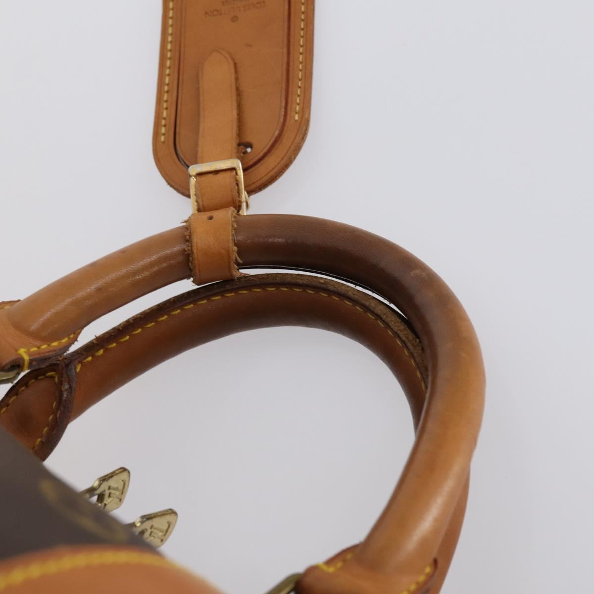 LOUIS VUITTON Monogram Keepall 55 Boston Bag M41424 LV Auth 142478