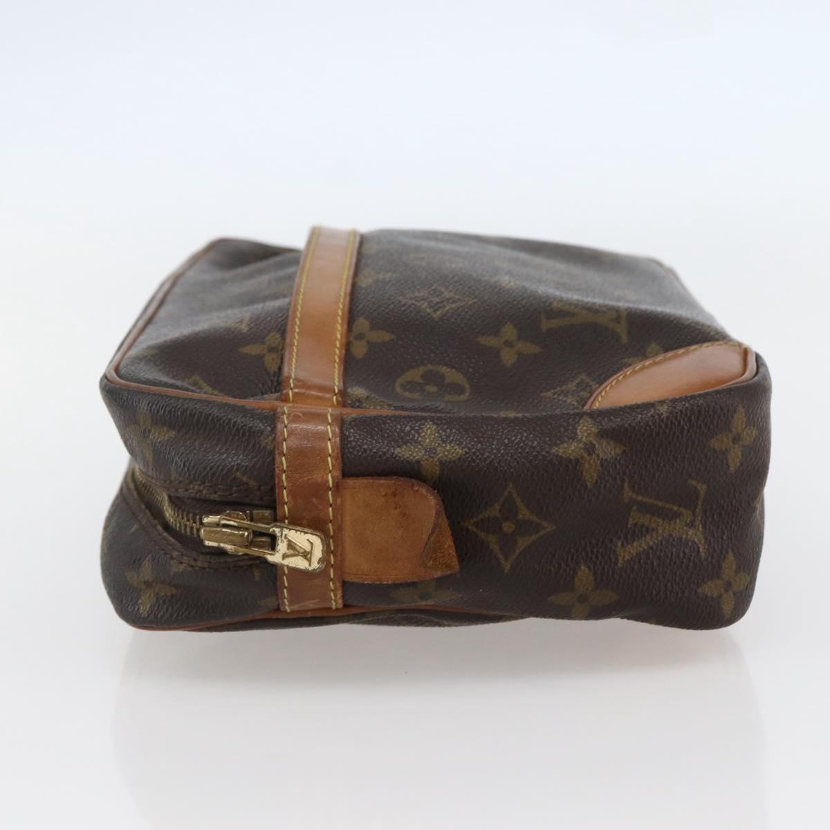 LOUIS VUITTON Monogram Compiegne 28 Clutch Bag M51845 LV Auth 142479