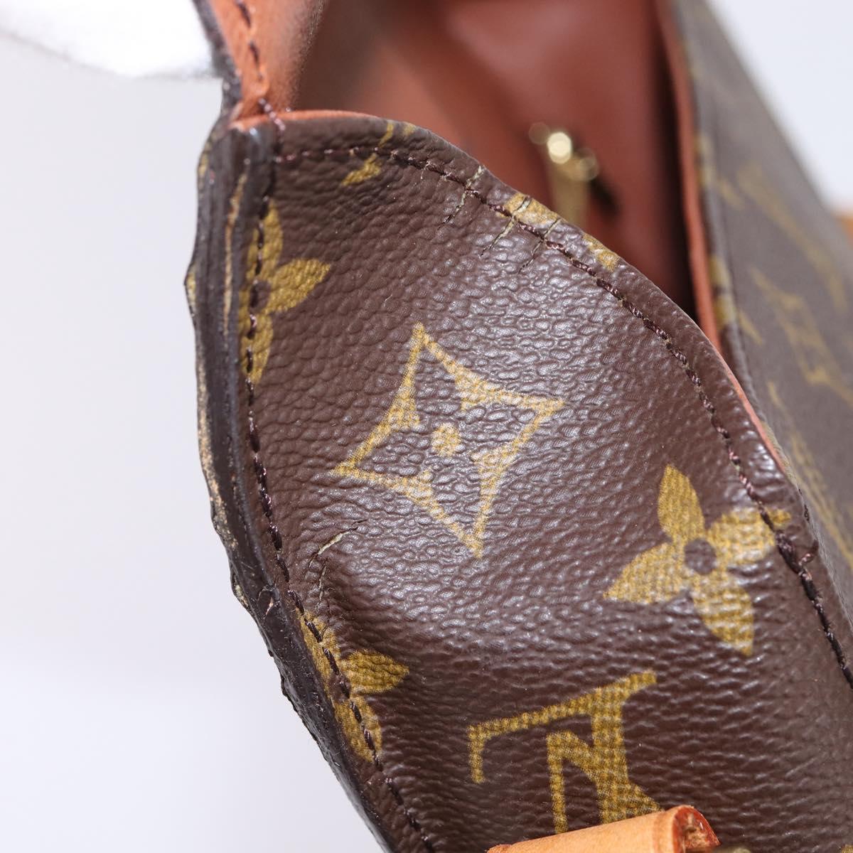 LOUIS VUITTON Monogram Saint Cloud GM Shoulder Bag M51242 LV Auth 142480