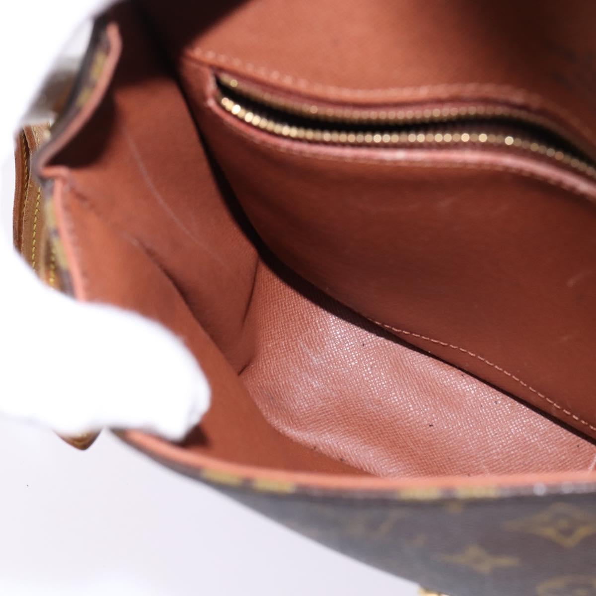 LOUIS VUITTON Monogram Saint Cloud GM Shoulder Bag M51242 LV Auth 142480