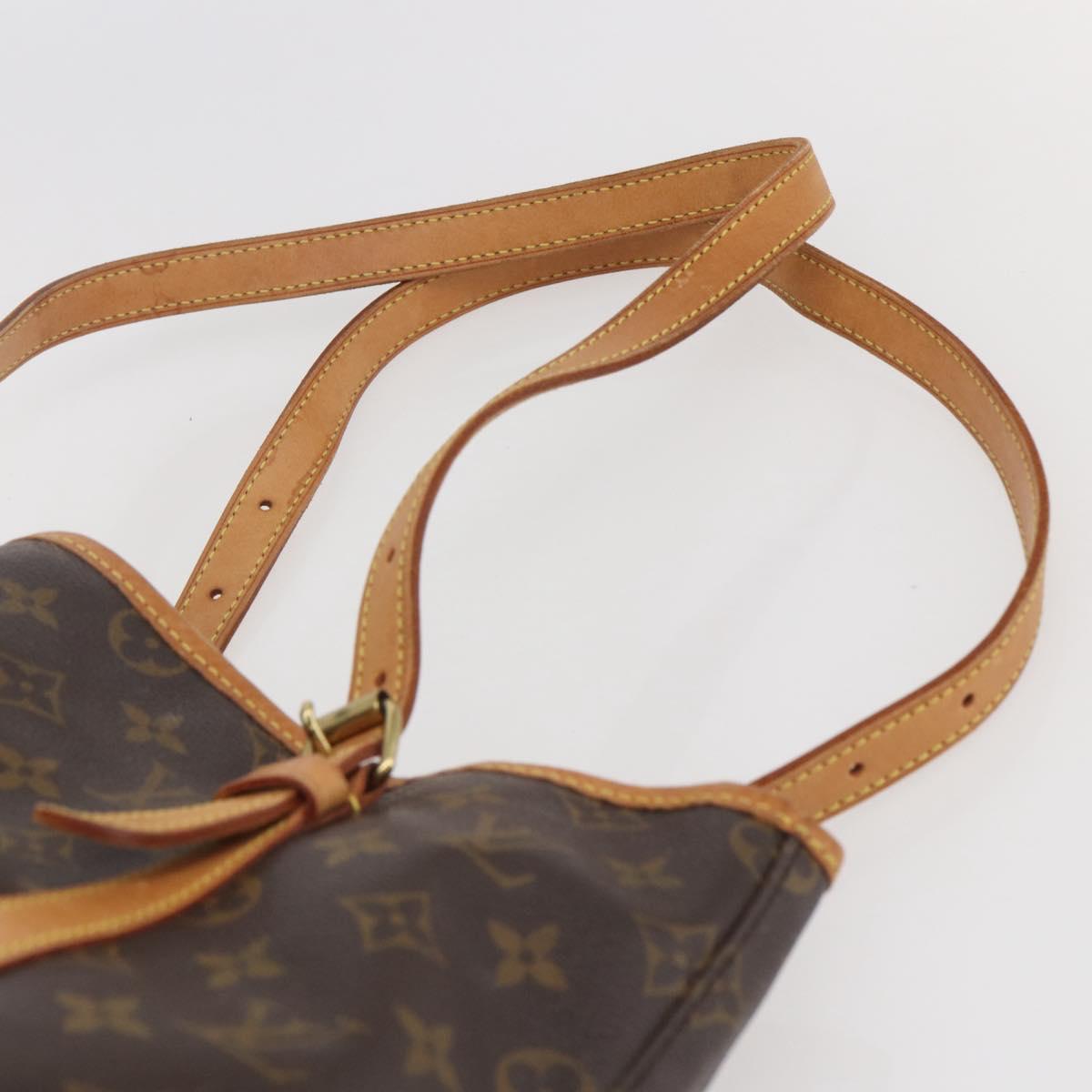 LOUIS VUITTON Monogram Bucket GM Shoulder Bag M42236 LV Auth 142482