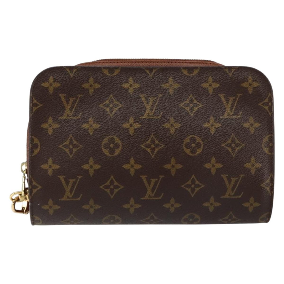 LOUIS VUITTON Monogram Orsay Clutch Bag M51790 LV Auth 142484