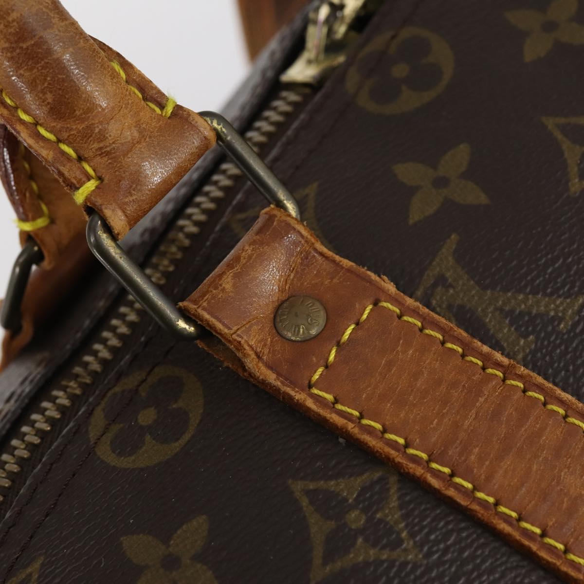 LOUIS VUITTON Monogram Keepall 45 Boston Bag M41428 LV Auth 142486