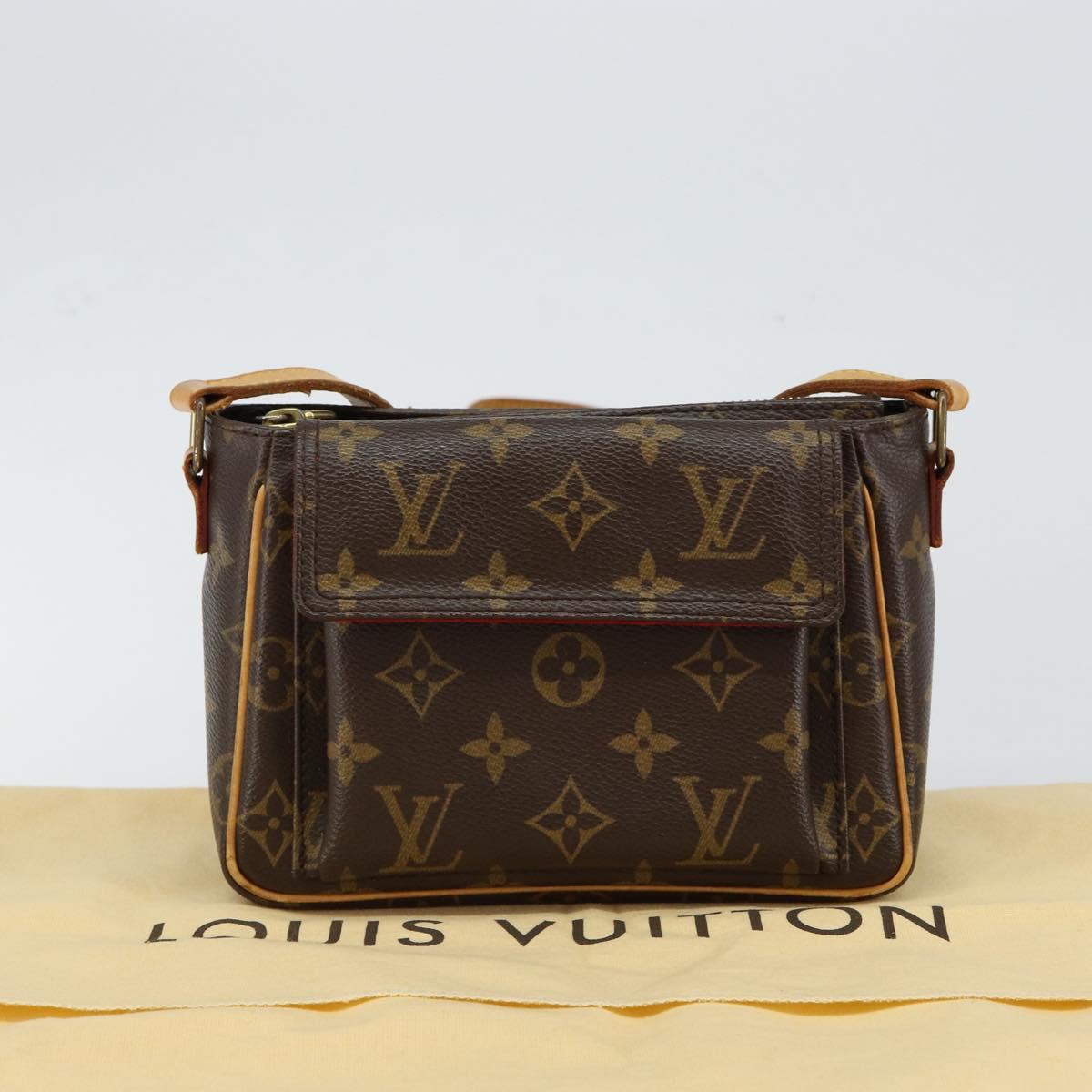 LOUIS VUITTON Monogram Viva Cite PM Shoulder Bag M51165 LV Auth 142502