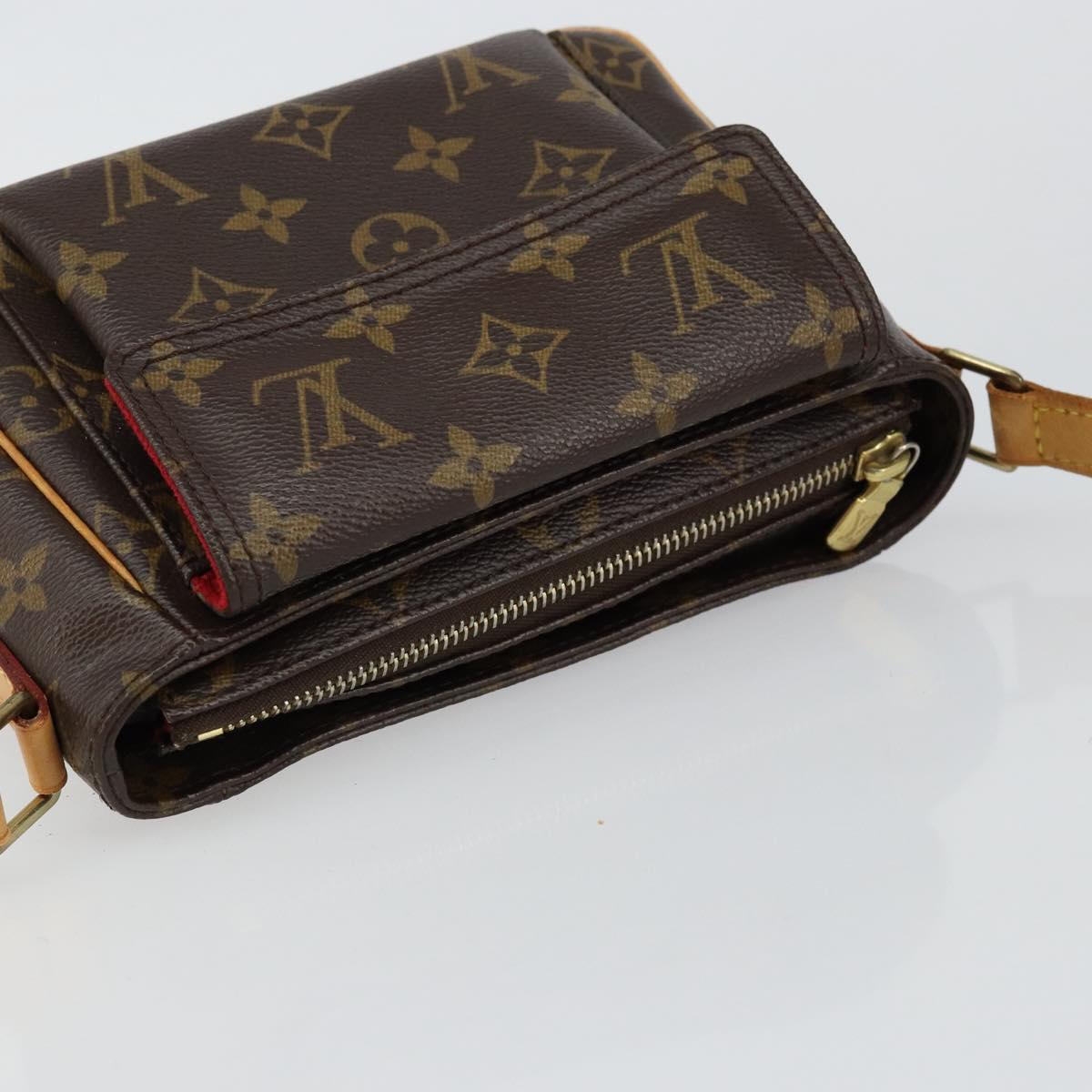 LOUIS VUITTON Monogram Viva Cite PM Shoulder Bag M51165 LV Auth 142502