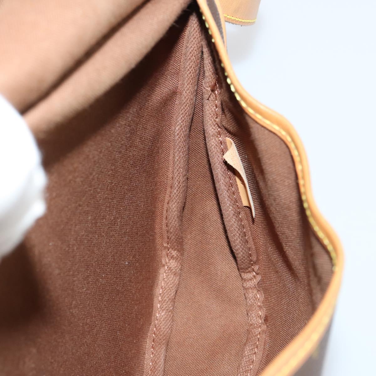 LOUIS VUITTON Monogram Saumur 30 Shoulder Bag M42256 LV Auth 142506