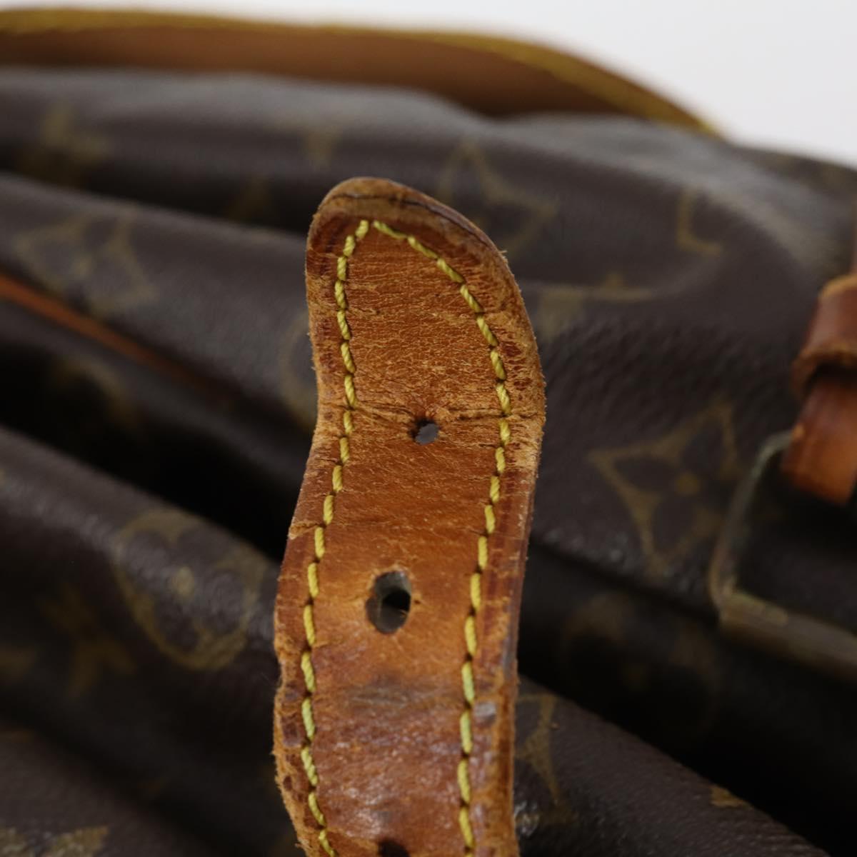 LOUIS VUITTON Monogram Saumur 35 Shoulder Bag M42254 LV Auth 142508