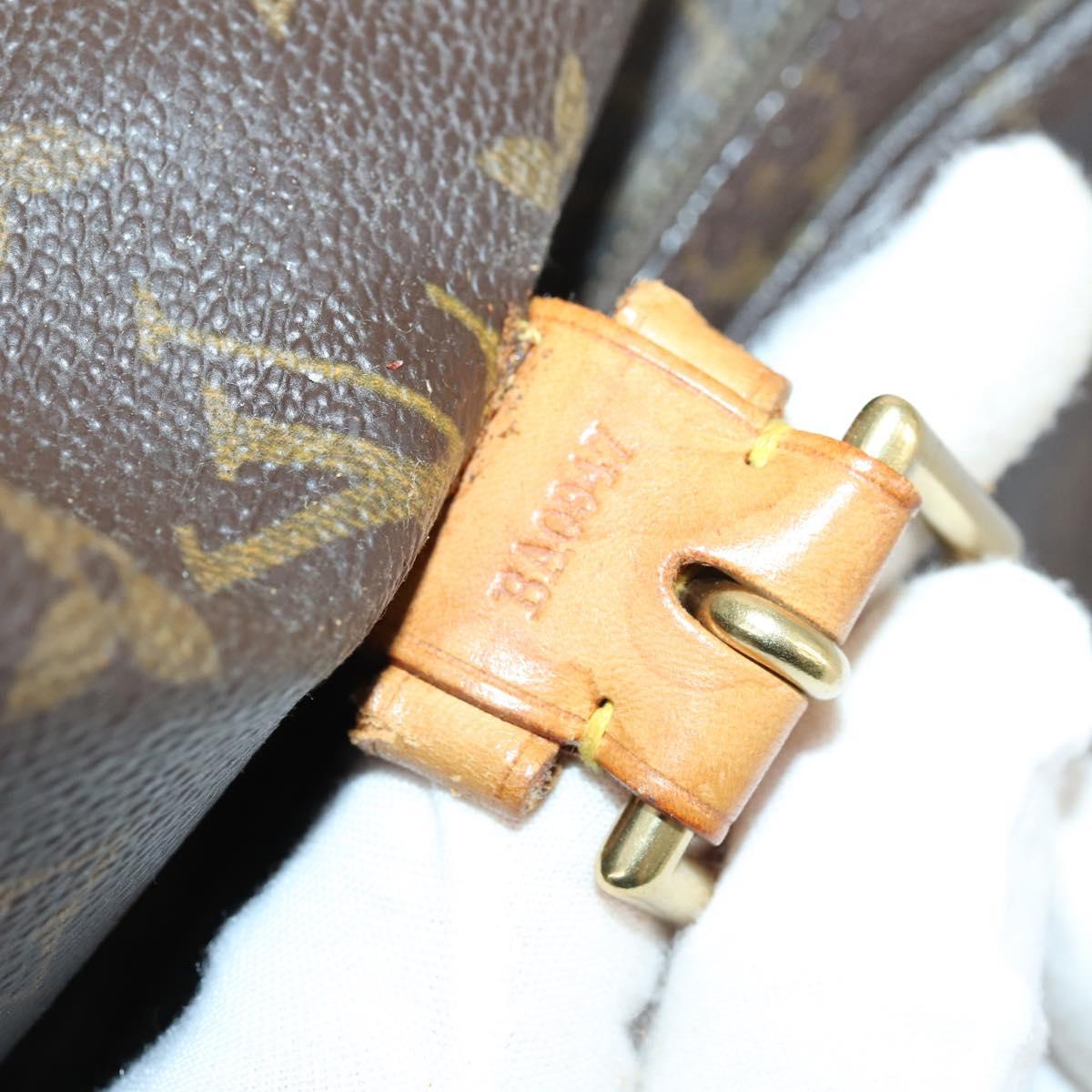 LOUIS VUITTON Monogram Montsouris GM Backpack M51135 LV Auth 142510