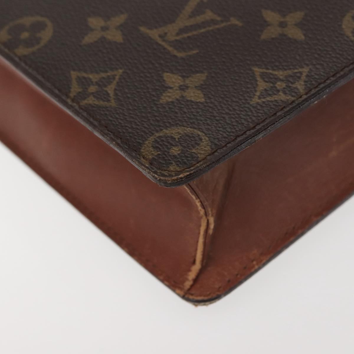 LOUIS VUITTON Monogram Pochette Homme Clutch Bag M51795 LV Auth 142513