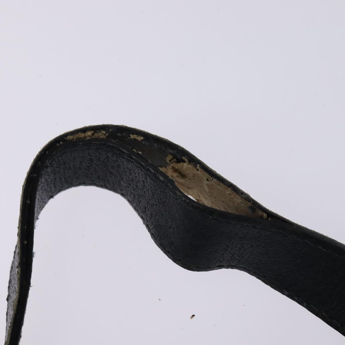 GUCCI GG Supreme Hand Bag PVC Navy Gold 116 02 080 Auth 142523