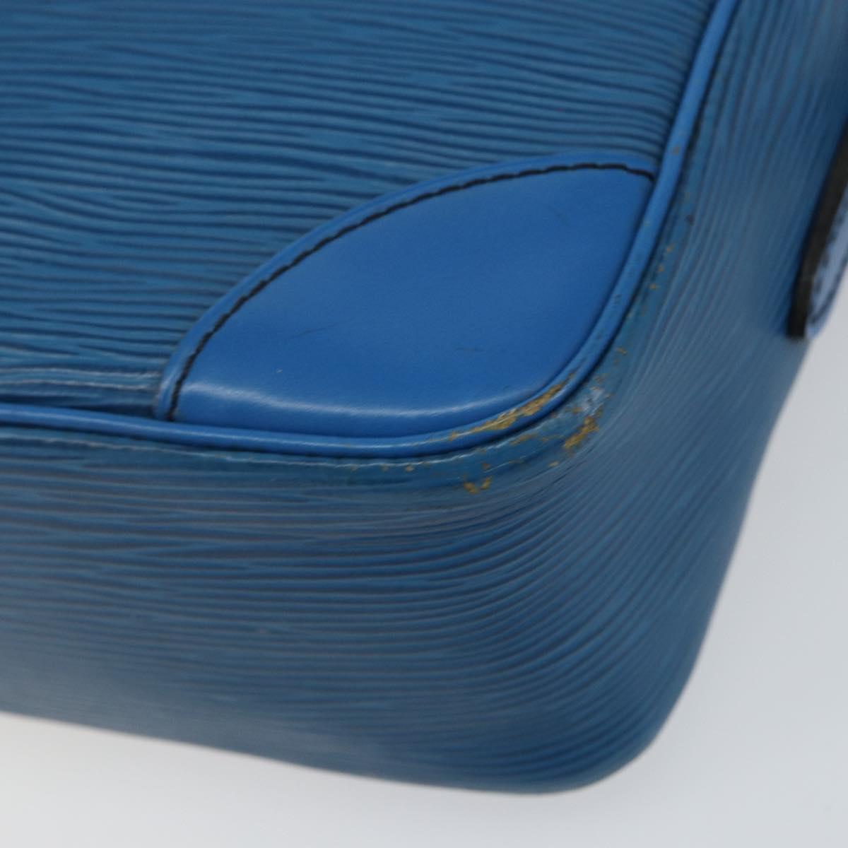 LOUIS VUITTON Epi Trocadero 27 Shoulder Bag Blue M52315 LV Auth 142606
