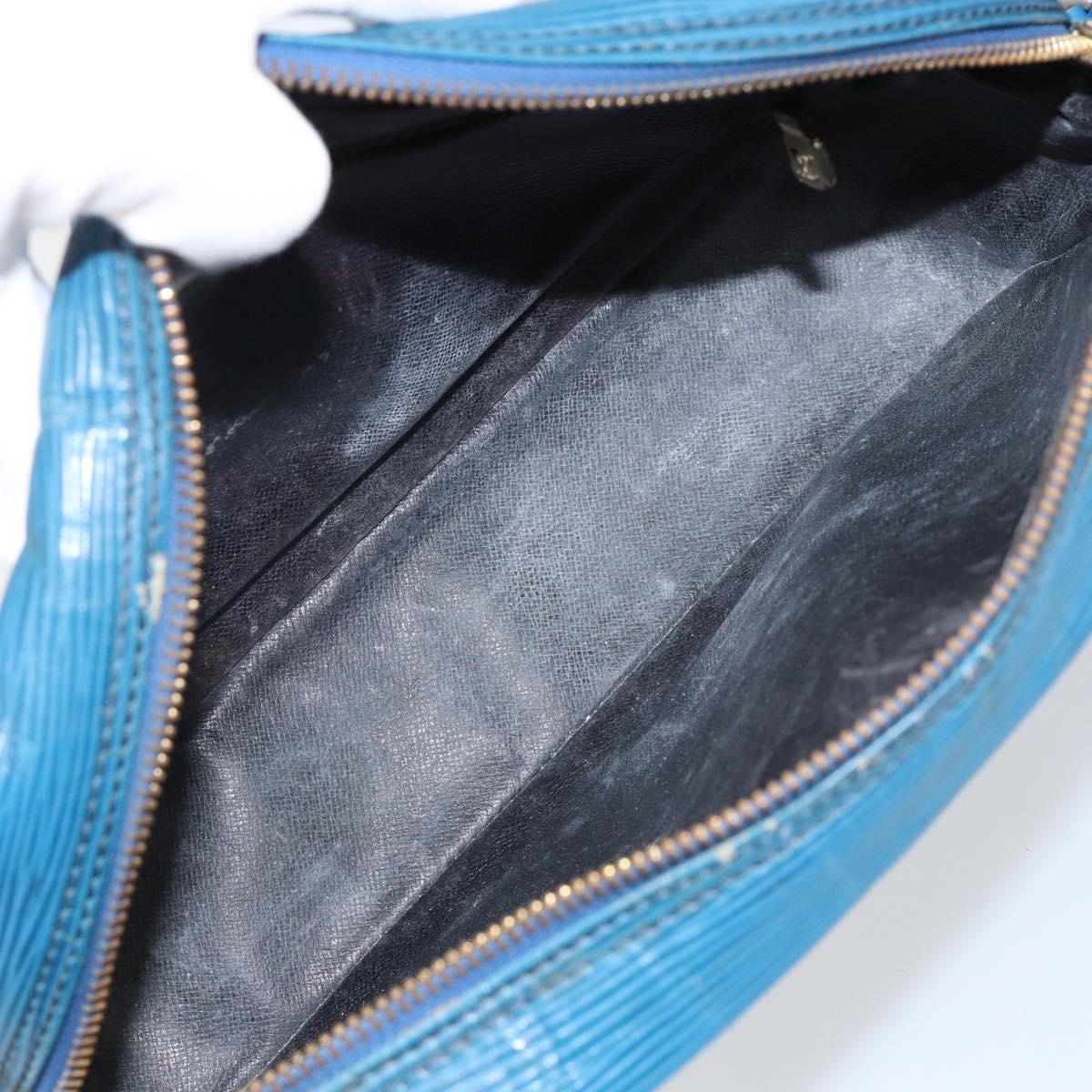 LOUIS VUITTON Epi Trocadero 27 Shoulder Bag Blue M52315 LV Auth 142606