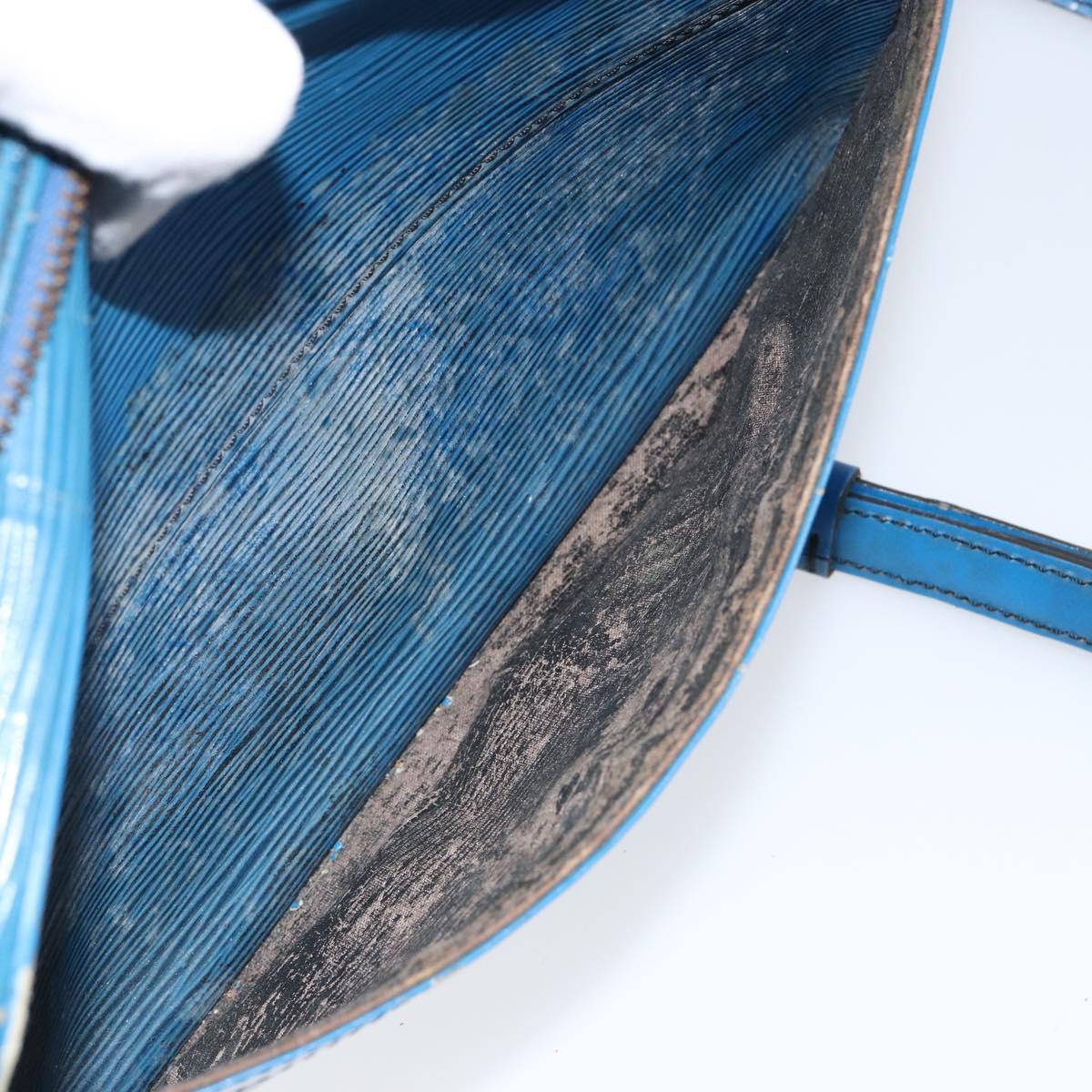 LOUIS VUITTON Epi Trocadero 27 Shoulder Bag Blue M52315 LV Auth 142606