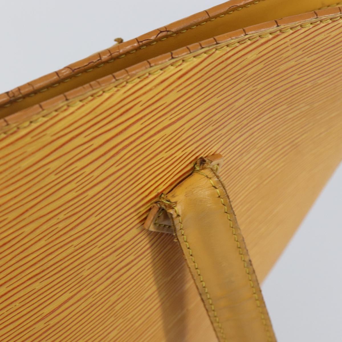 LOUIS VUITTON Epi Saint Jacques Shopping Shoulder Bag Yellow M52269 Auth 142607