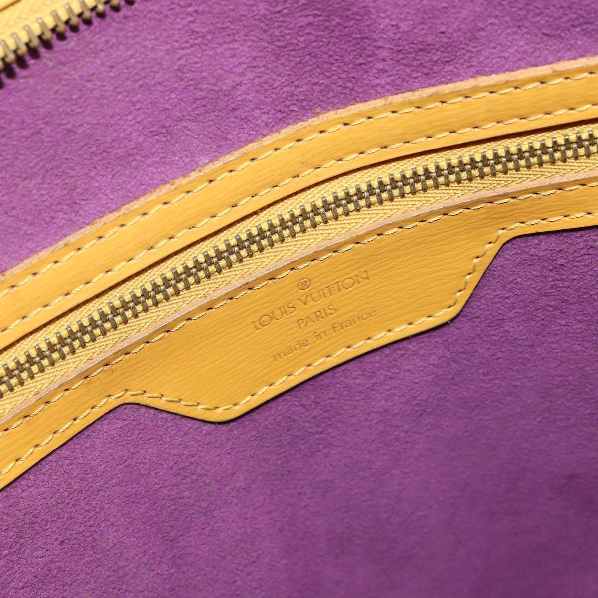 LOUIS VUITTON Epi Saint Jacques Shopping Shoulder Bag Yellow M52269 Auth 142607