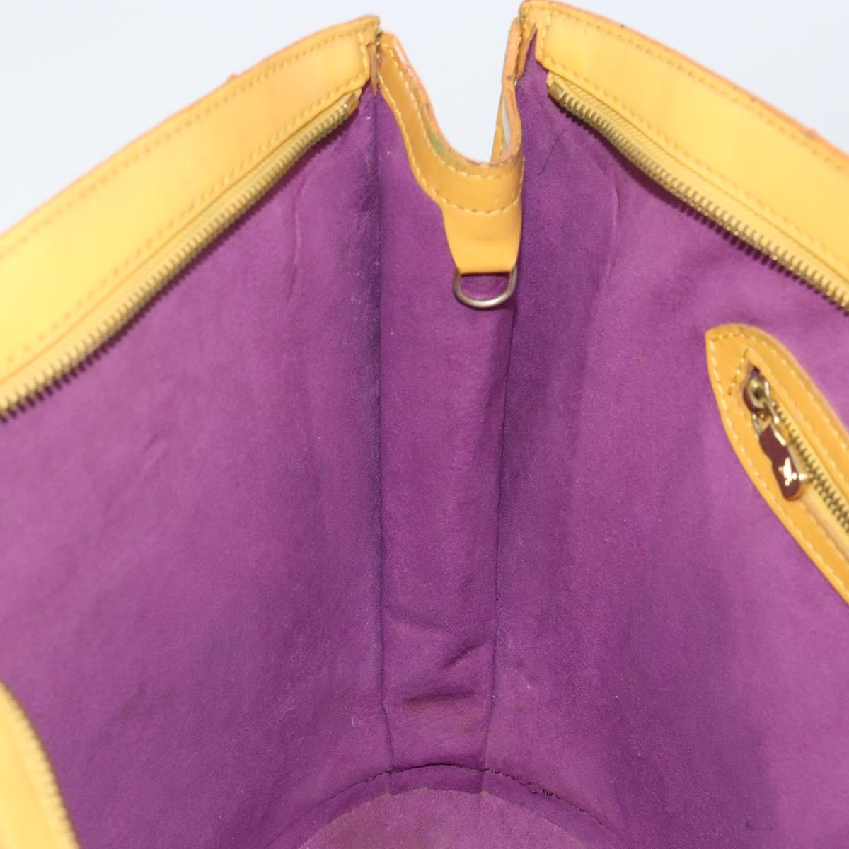 LOUIS VUITTON Epi Saint Jacques Shopping Shoulder Bag Yellow M52269 Auth 142607
